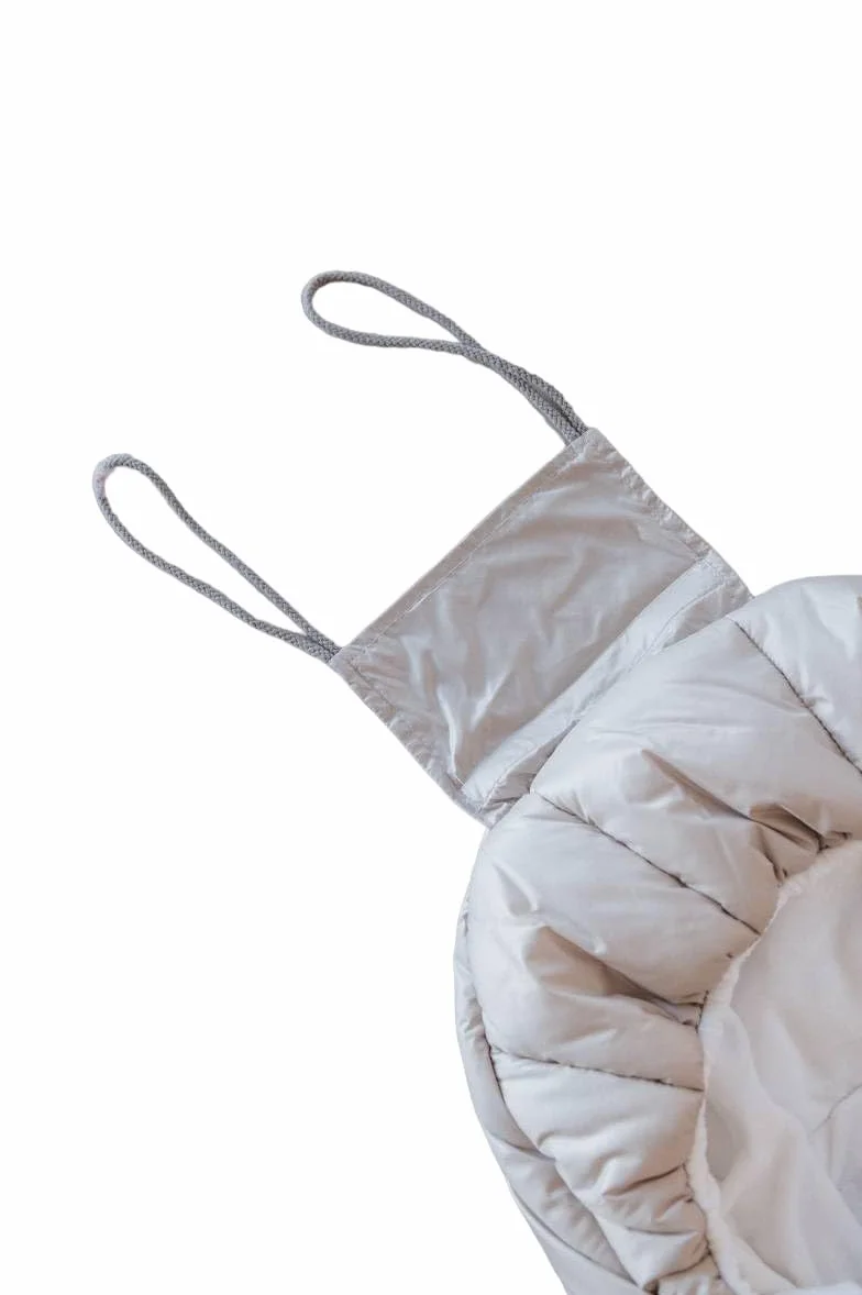 BAMBOOM Iglo Combi Sacco Invernale per passeggino Ovetto e Carrozzina Light Sand
