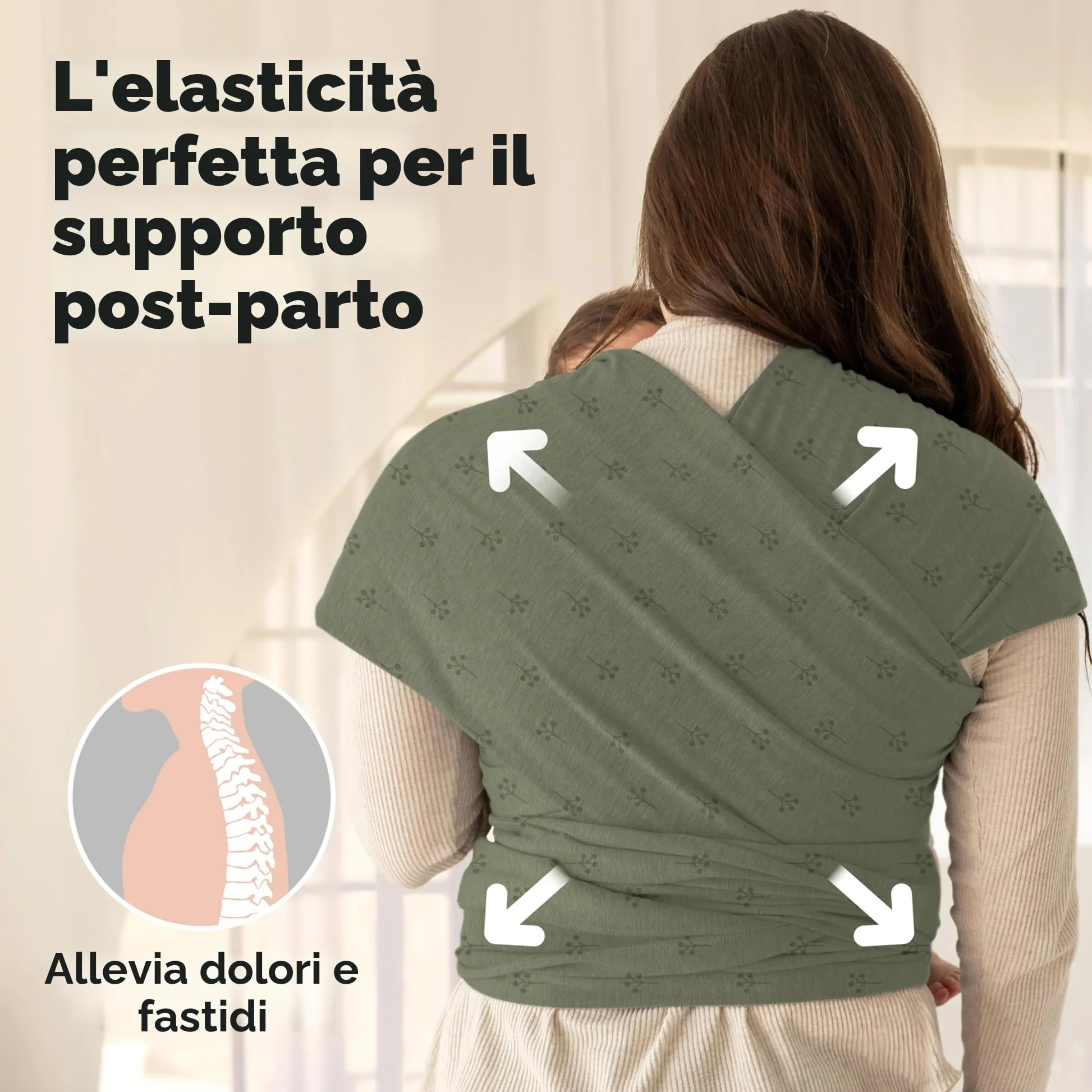 KeaBabies Baby Wrap Carrier - Tutto in 1 Original Baby Carrier Fascia da Neonato a Bambino, Facile da Indossare, Legatura Senza Mani, Leggero, Impacchi per Bambini Traspiranti (Forest Berries)