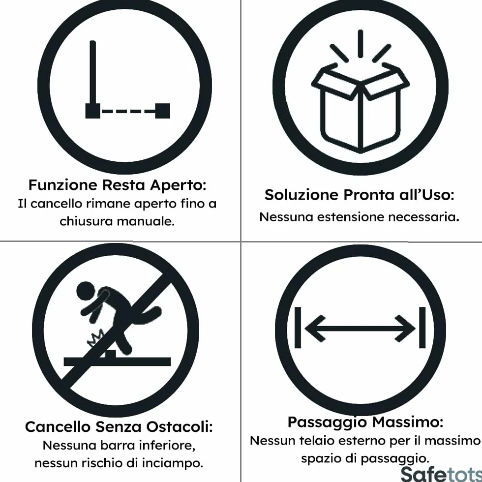 Bettacare Cancelletto di Sicurezza per Animali Domestici Extra Alto con Montaggio a Vite, 62,5cm - 106,8cm, Nero, Altezza di 103,5cm, Cancelletto per Scale per Cani, Barriera di Sicurezza