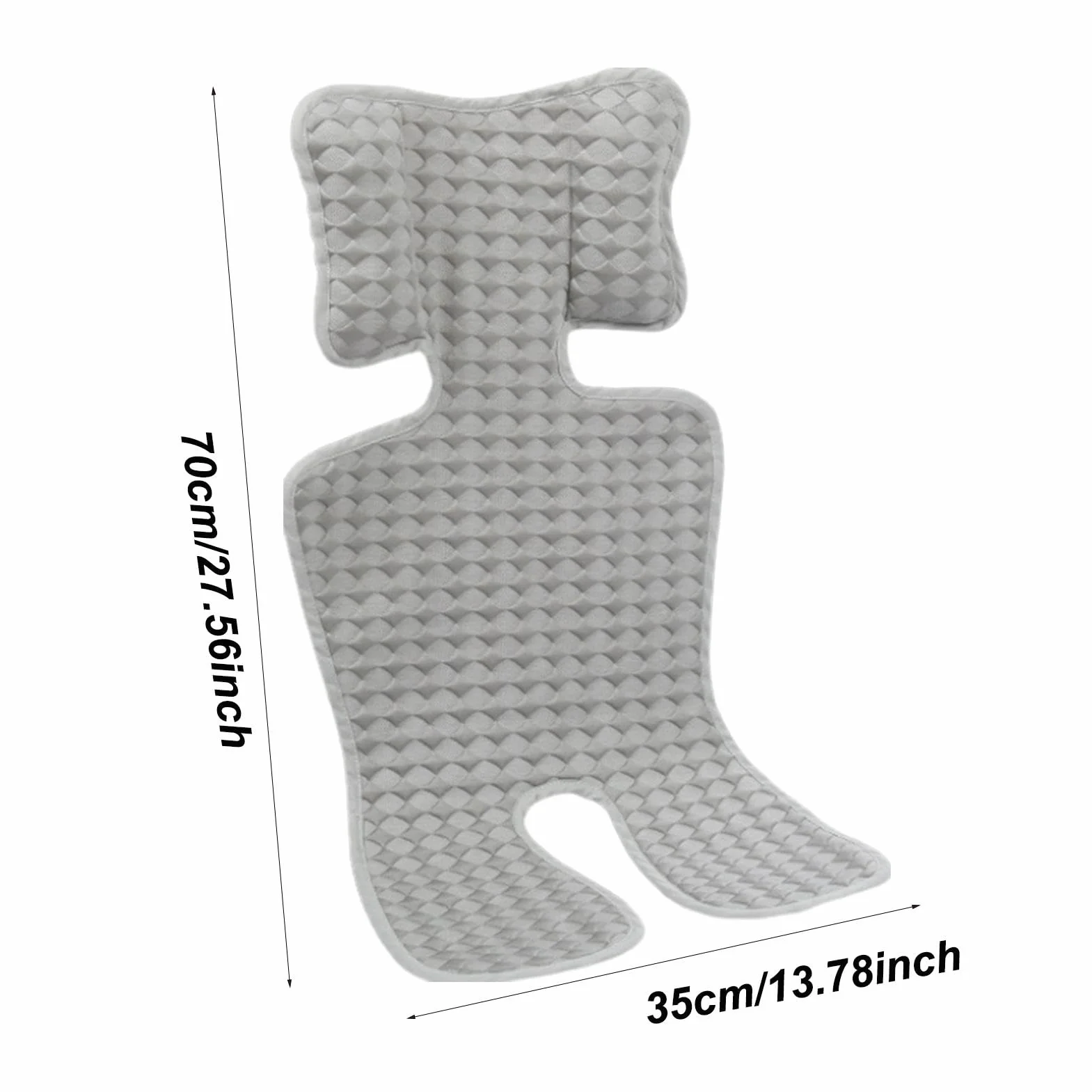 Cuscino refrigerante in gel per seggiolino auto, passeggino, tappetino rinfrescante con ghiaccio, cuscino di raffreddamento per passeggino, fodera per carrozzina, fodera per seggiolone per bambini