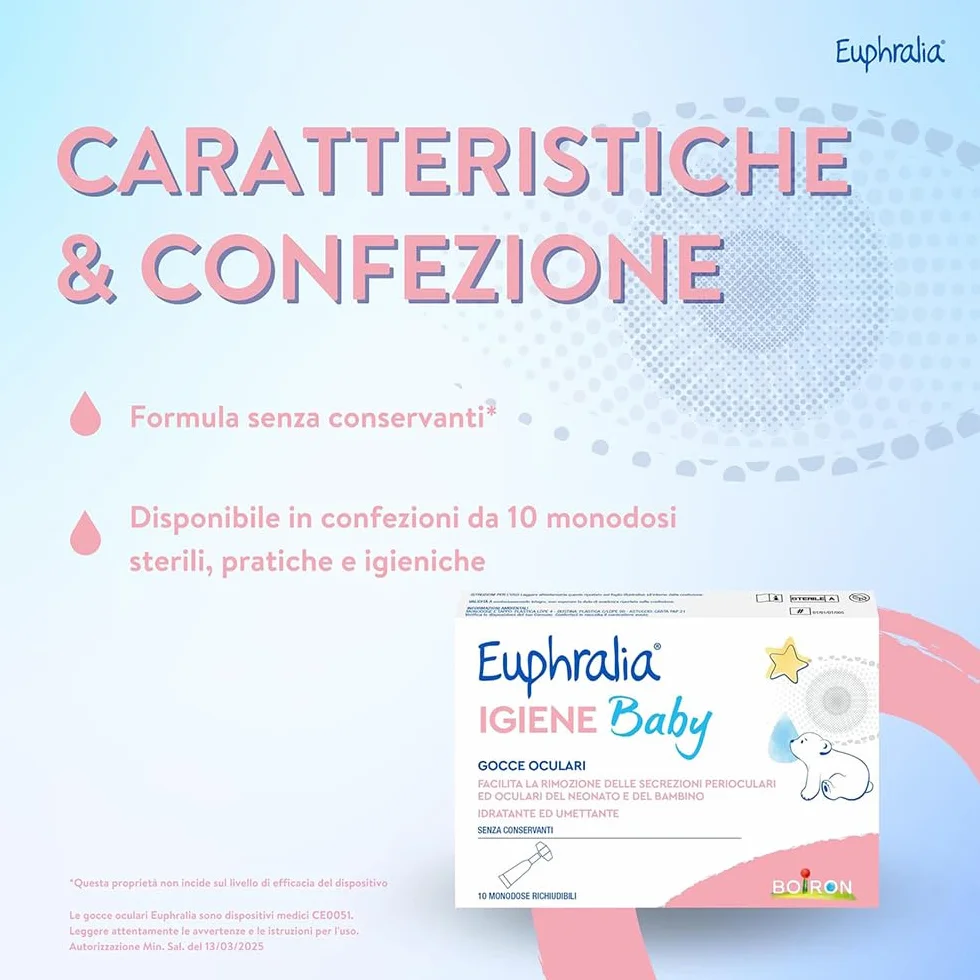Euphralia Igiene Baby BOIRON® 10 Monodose