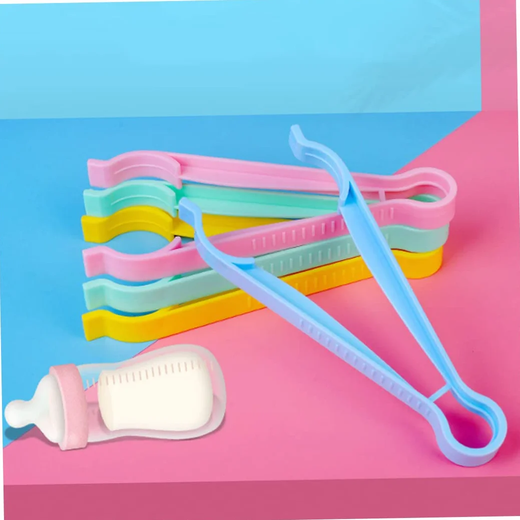 Pinze per Baby biberon Multifunzionale antifunzionale Clip a Bottiglia Non Slip per Bottiglia Calda Pinza per biberon per Bambini