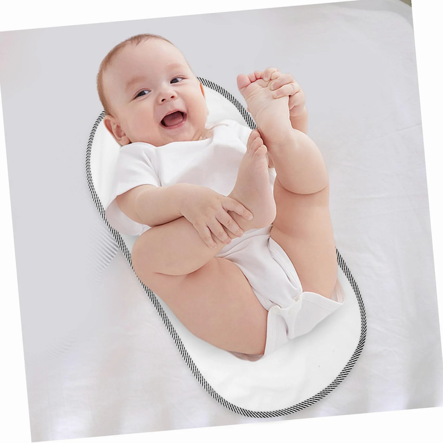 BESPORTBLE 6pezzi Fasciatoio Portatile Per Fasciatoio Lavabile Pieghevile Per Piccoli Tappetino Per Cambio Pannolini