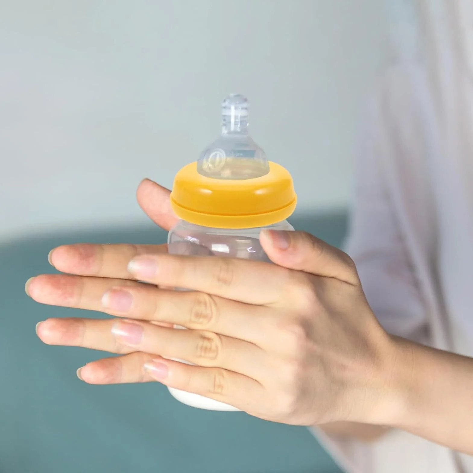 Anelli di collare di ricambio - Collari a vite del biberon da 5 confezioni, dispositivi di fissaggio del capezzolo a prova di perdite | per bottiglie di vetro protetti, set di anelli di