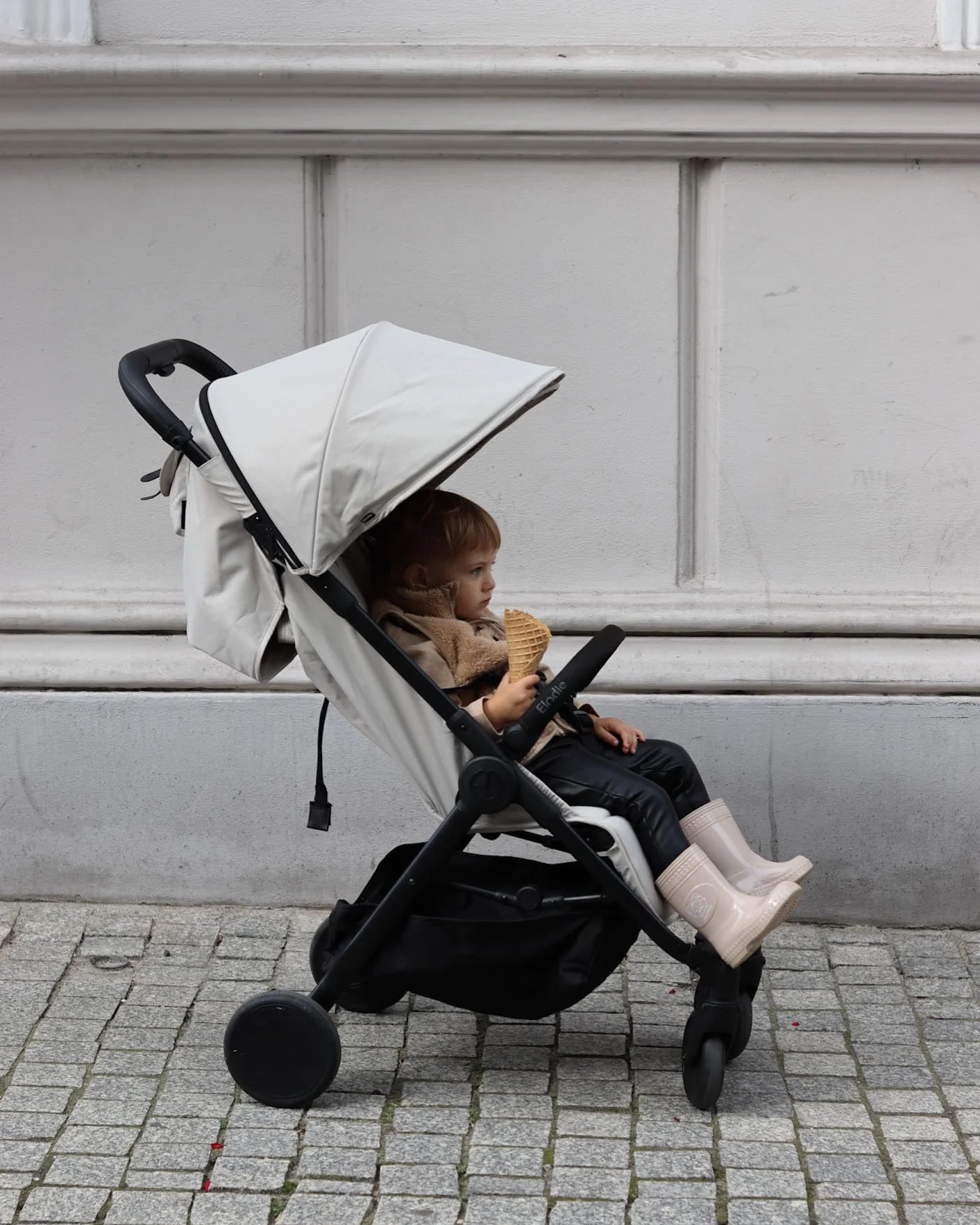 Elodie Details MONDO Barra di sicurezza per passeggino - Nera