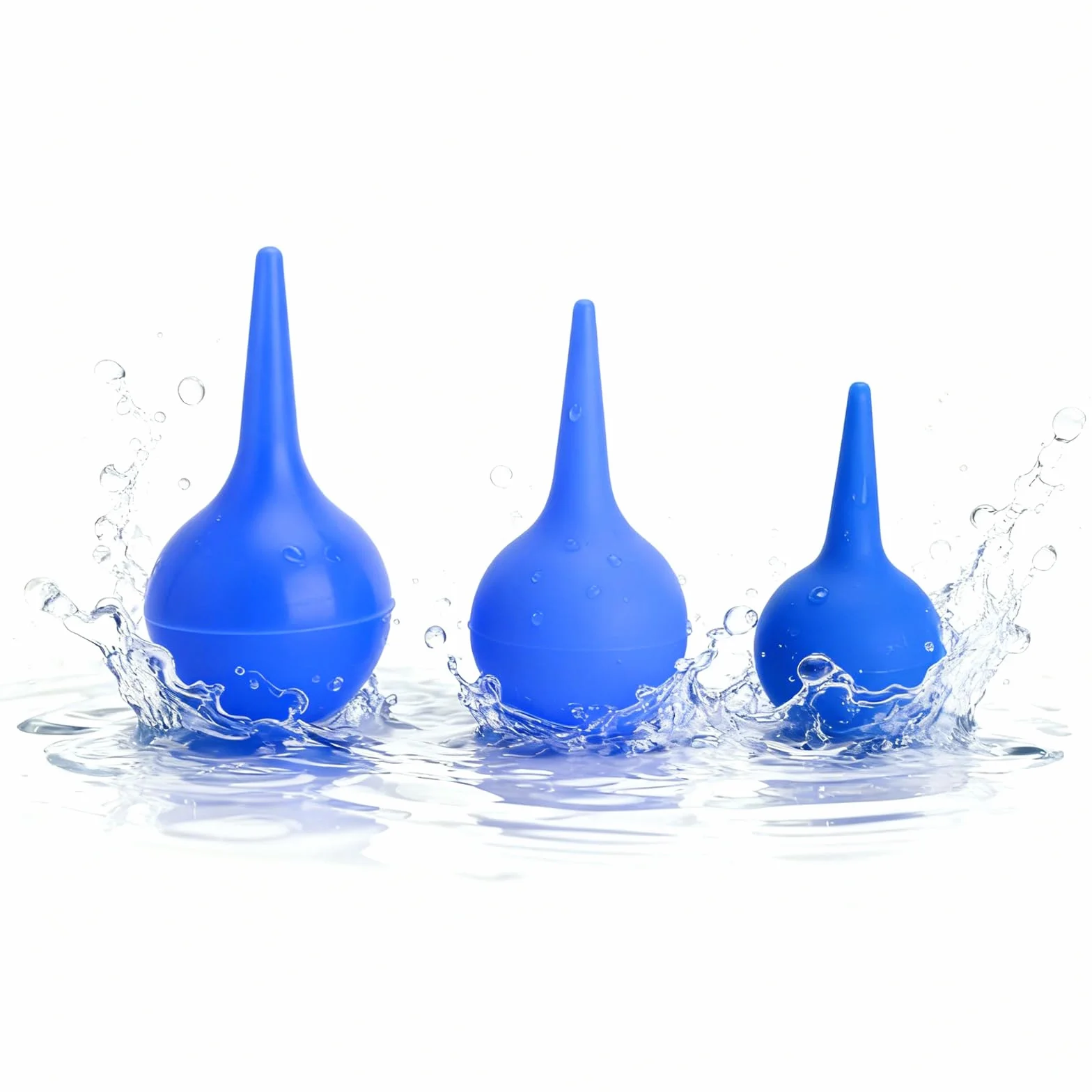 3PCS Pulisci Orecchie, Kit Pulisci Orecchie da 90ml 60ml 30ml, Siringhe Auricolari Pulizia Orecchie Pulizia Delicata e Professionale Tramite Siringa Auricolare Sicura ed Efficace per Adulti Neonati