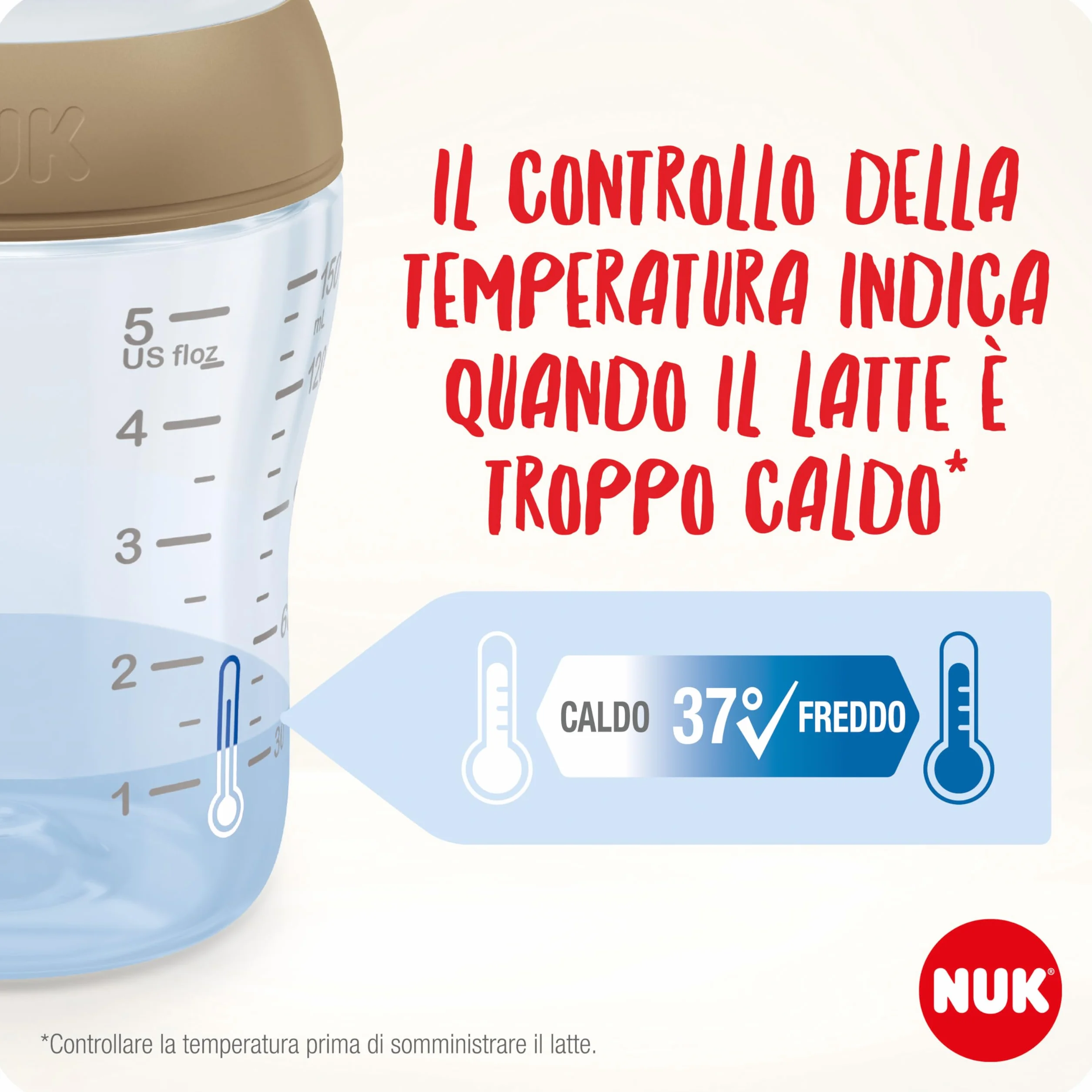 NUK Confezione biberon Perfect Match Perfect Start | 0-6+ mesi | Si adatta al palato del bambino | 4 biberon anti-colica, ciuccio, scovolino per biberon e altro | Senza BPA | 9 pezzi