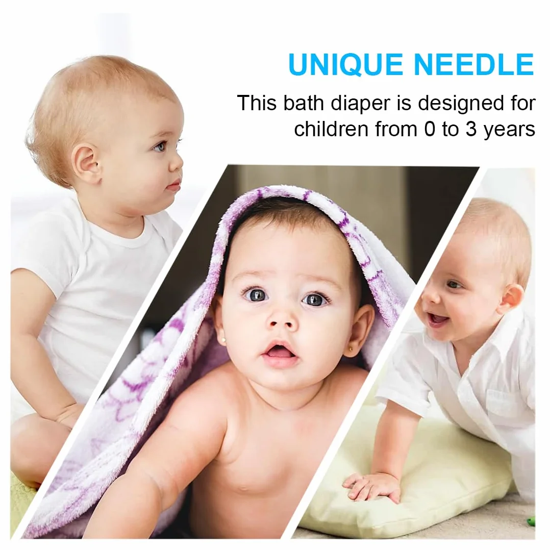 Pannolini nuoto，Pannolino da bagno neonato, pannolino da bambino, pannolino da bagno, pannolino da bagno lavabile (3 pezzi)