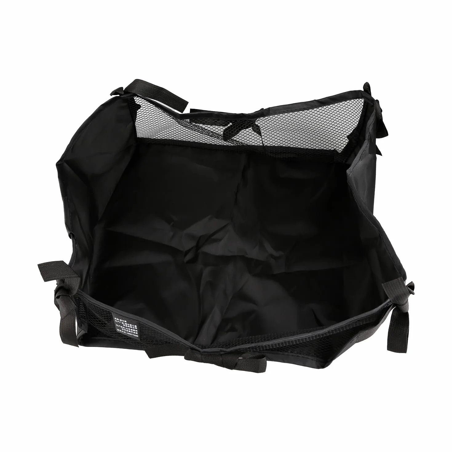 Borsa portaoggetti da appendere sotto il passeggino, cestino portaoggetti in rete, grande capacità, organizer con adesivo magico per pannolini, giocattoli e oggetti essenziali