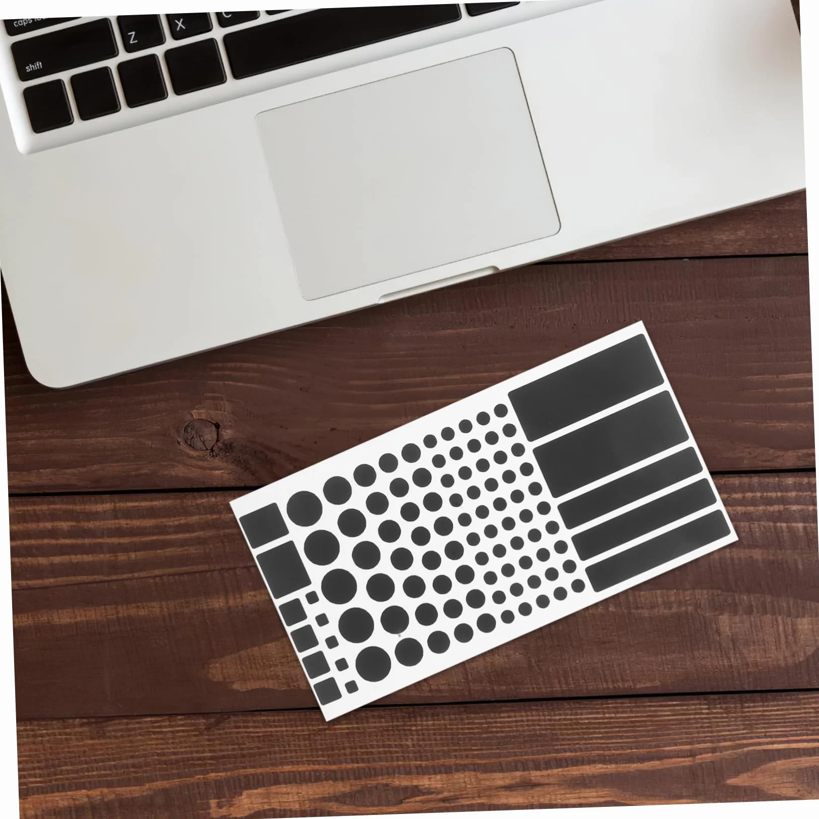 Artibetter Adesivi Dimmerabili Neri 4 Pezzi in Materiale Rivestito per Dispositivi Elettrici e Elettrodomestici, Riducono la Luminosità dal 50% All'80% un Sonno