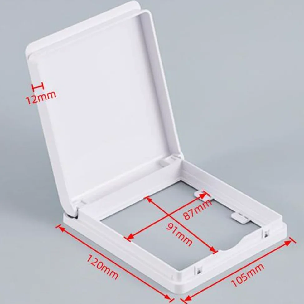 Coperture per prese, protezione impermeabile ultra sottile, confezione da 6, 86 tipi, adatte per prese standard da 9 x 9 cm per la sicurezza