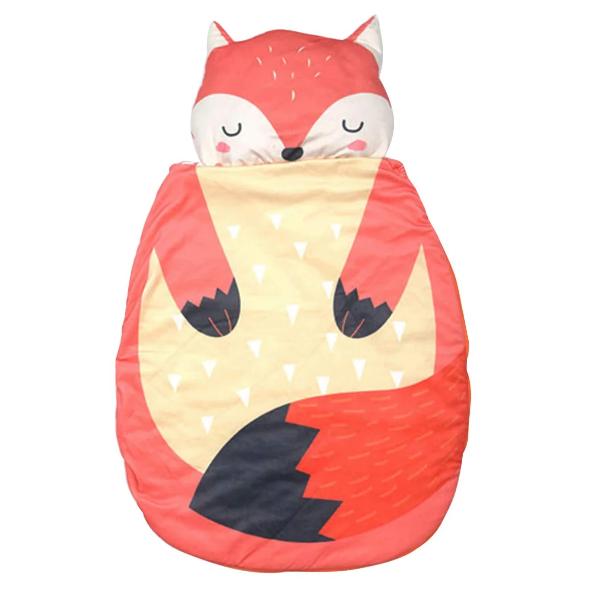 ele ELEOPTION Sacco a pelo per bambini 3 in 1, Volpe Rossa, 87 cm x 58 cm, Bambini, Unisex