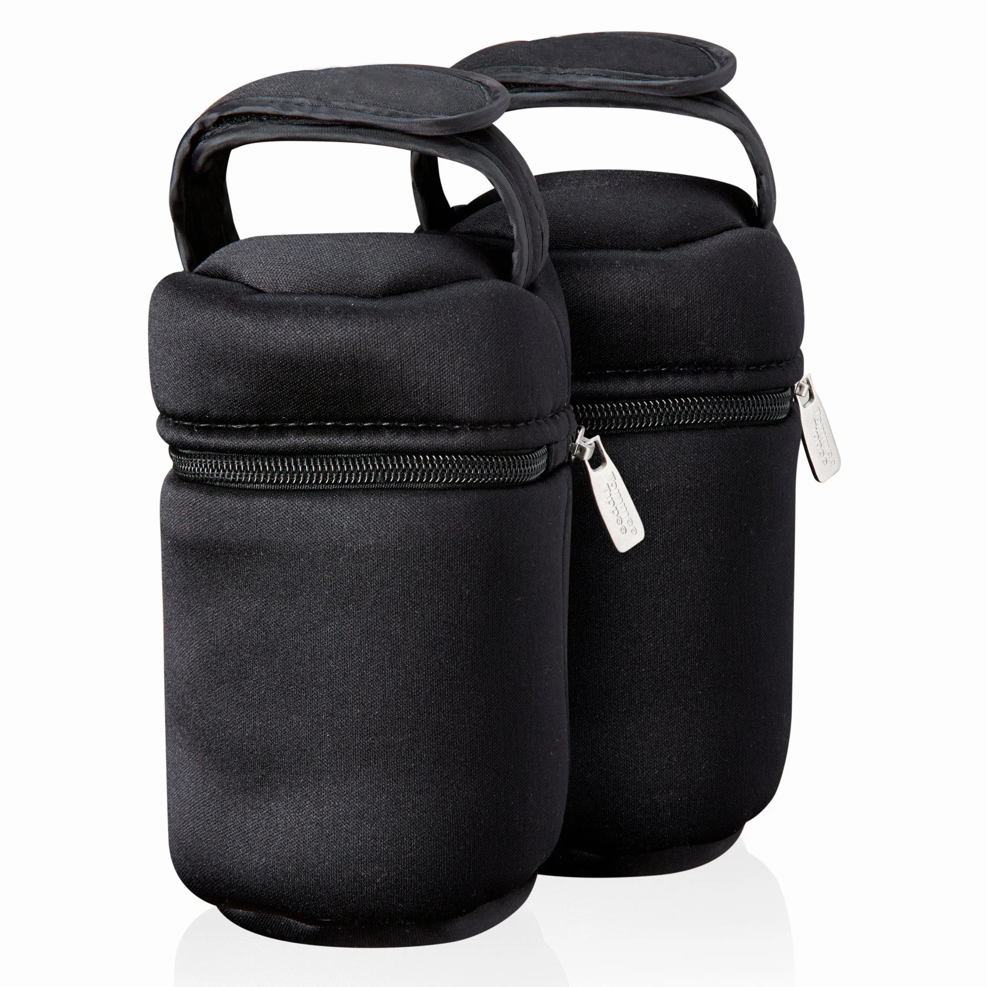 Tommee Tippee Portabiberon termici per biberon Natural Start, confezione da 2, portatili e leggeri, mantengono l’acqua calda o fredda, con cinghia regolabile