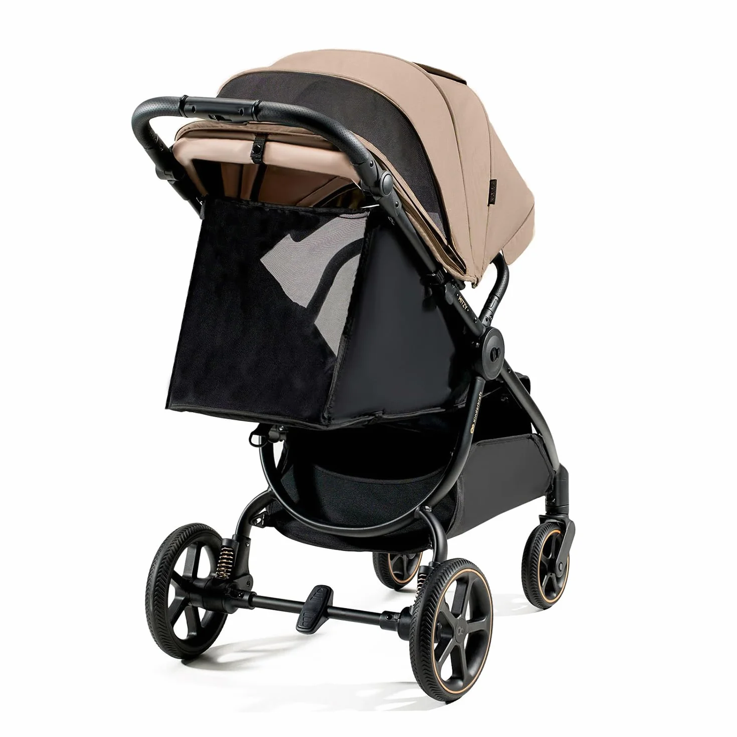 Kinderkraft MITZY Buggy fino a 22 kg, Passeggino Reclinabile, Carrozzina, Leggero, Facilmente Pieghevole, Schienale e Poggiapiedi Regolabili, Posizione Sdraiata, Ideale per I Viaggi, Beige