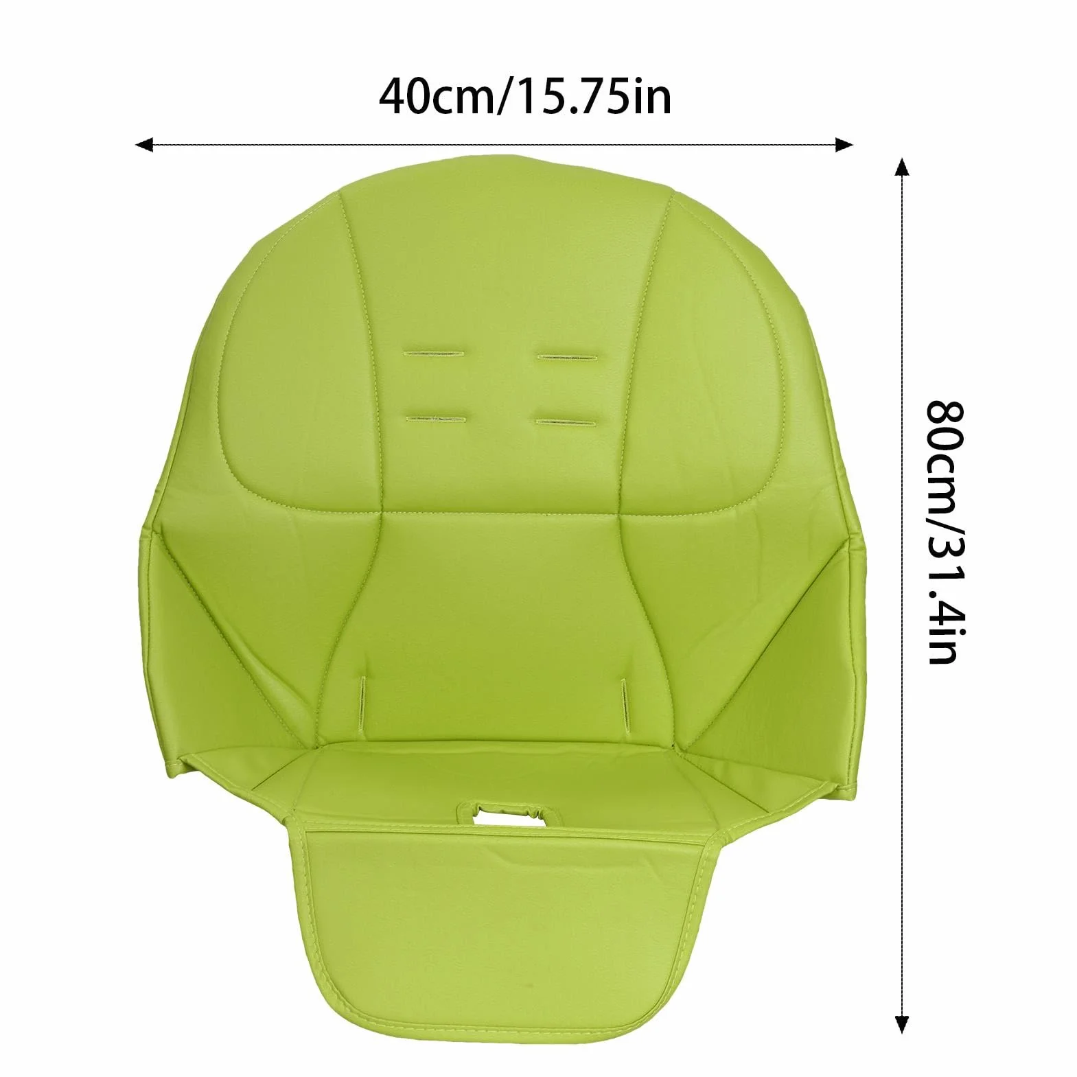 Peg Perego Tatamia - Coprisedia per seggiolone, cuscino di ricambio per sedia da pranzo, facile da installare, traspirante, in pelle PU con seduta imbottita