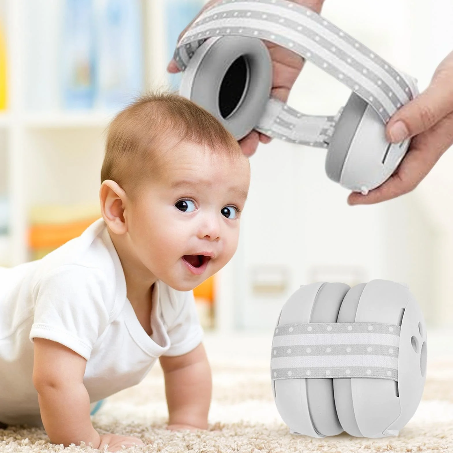Générique Cuffie anti-rumore per bambini, protezione 'udito, protezione 'udito, cuffie anti-rumore, isolamento acustico, sicurezza 'udito per bambini, viaggi, aereo, concerto