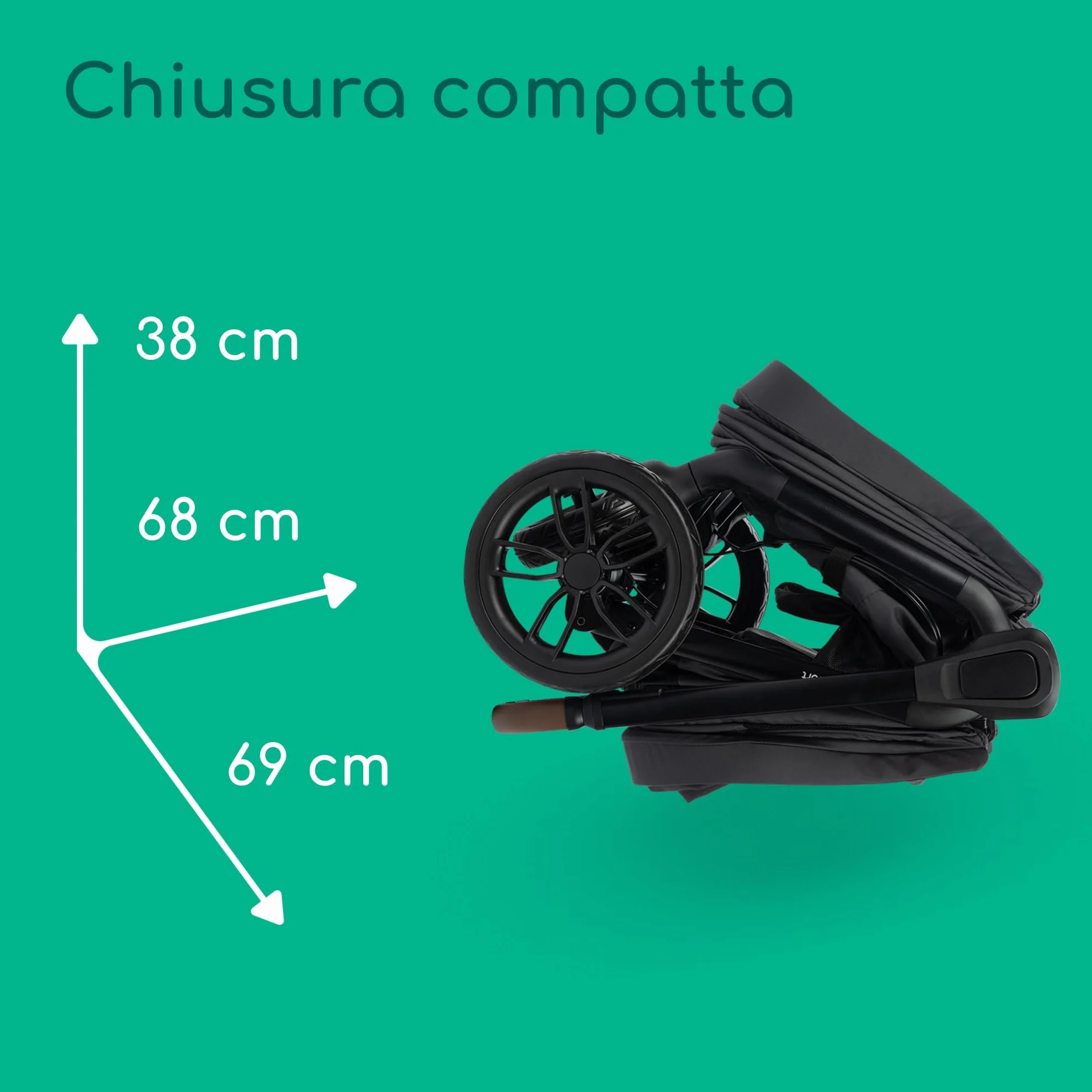 Bebeconfort Helios, Passeggino Gemellare dalla Nascita, 0-4 Anni, 0-22 kg, 2 Sedute Faccia a Faccia, Ruote Larghe All-Terrain, Compatto da Chiuso, Carretto bambini, Capottina, Mineral Graphite