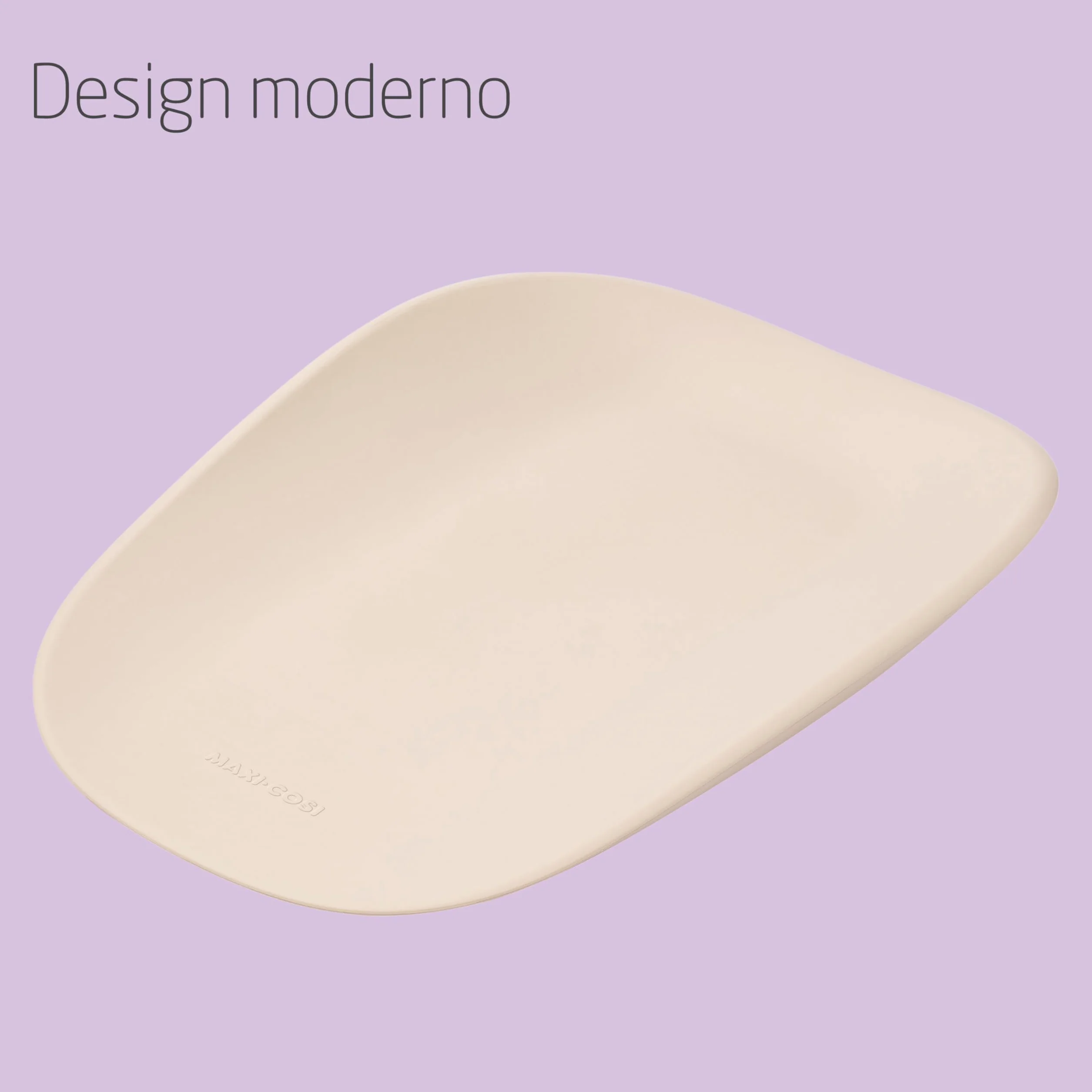 Maxi-Cosi Mavis, Fasciatoio Neonato, 50x70cm, 0-12 mesi, Neonati e Bimbi Piccoli, Bordi Alti Arrotondati, Facile da Pulire, Antiscivolo, Morbido Materassino Fasciatoio da Tavolo, Muted Terra