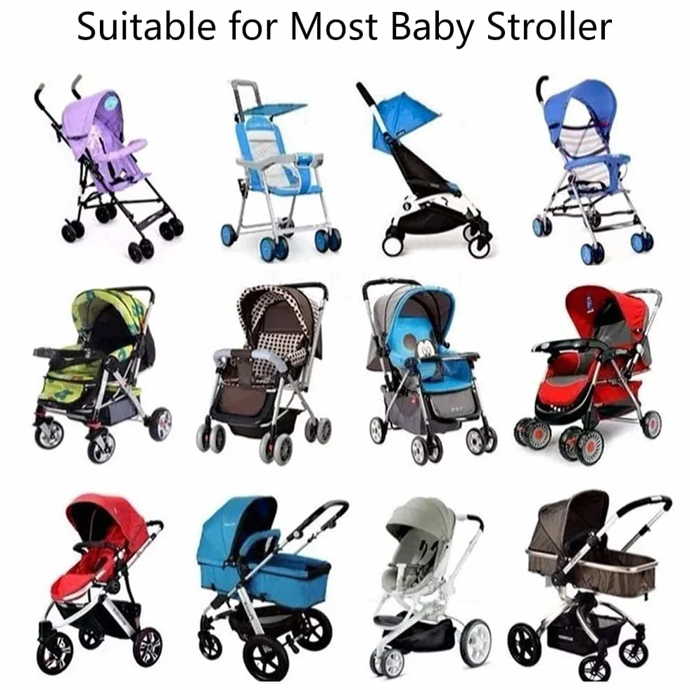 Materassino Passeggino, Cuscino Passeggino Universale, Cuscino Universale per Passeggino, Copriseduta Passeggino Universale, Materassino Passeggino Antisudore, Copri passeggino Imbottita, azzurro