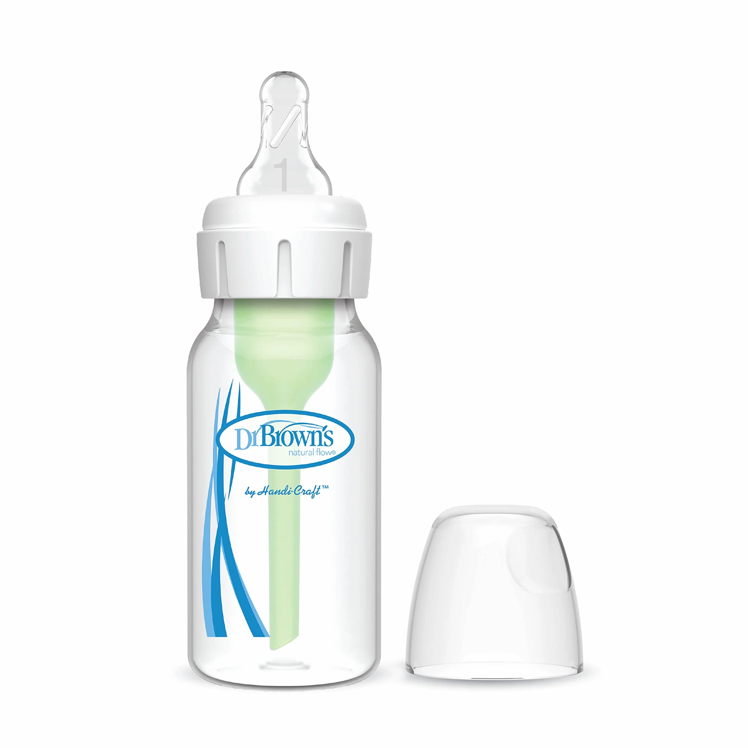 Opzioni biberon anti-colica a bocca stretta del Dr Brown+ 120 ml