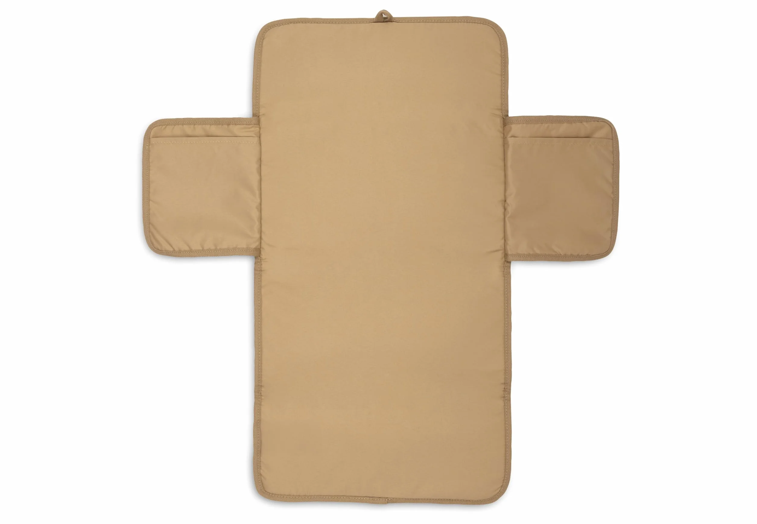 Jollein Fasciatoio Little Waffle – Mini orsacchiotto – Con tasche e fiocco – Morbido e lavabile – Fasciatoio portatile – Ideale per gli spostamenti