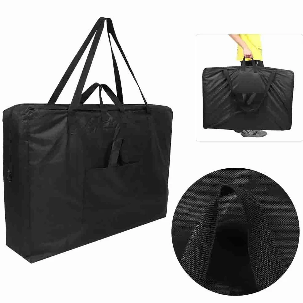 MAGT Lettino da Massaggio Borsa per Lettino, 93 x 63 x 23 cm Professionali Portatili Pieghevoli per Spa