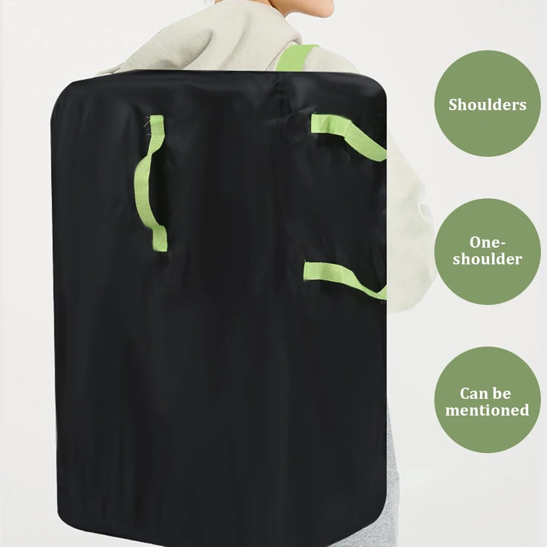 Borsa da Viaggio per Passeggino, Borsa da Trasporto per Carrozzine con Tracolla Borse da Viaggio, Borsa per Seggiolino Auto Pieghevole, Copertura impermeabile, Borsa per passeggino per viaggi in aereo