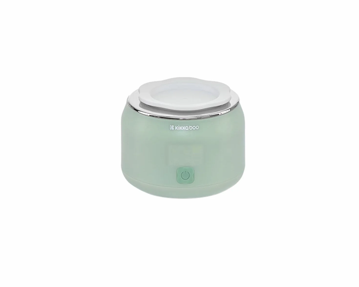 Kikkaboo scaldabiberon Brent 4 adattatori per biberon, 4 modalità di temperatura, colori:ecologica