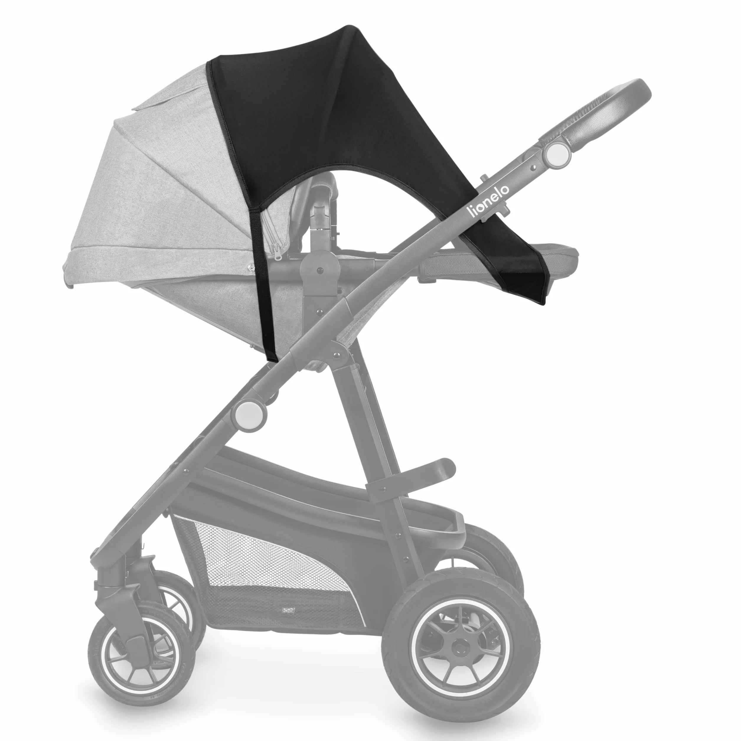 LIONELO STROLLER SUN COVER Capottina Parasole UPF50+, Vela Parasole per Passeggino, Vela Ombreggiante per Passeggino, Misura Universale, Facile da Montare