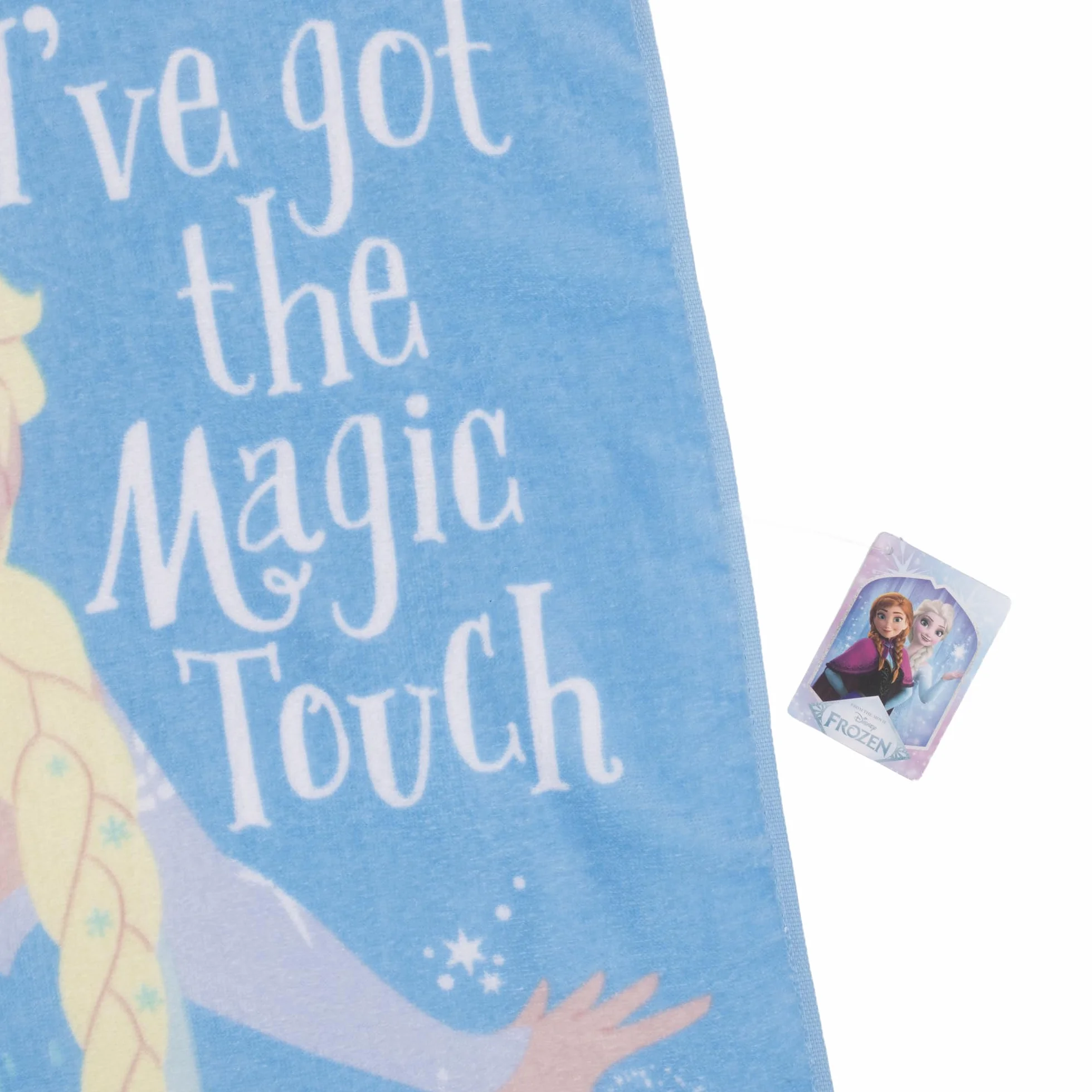 Disney Frozen La Regina dei Ghiacci, Elsa, Poncho da Bagno per Bambini, Asciugamano da Spiaggia per Bambini Teli Mare Accappatoio con Cappuccio per Ragazze