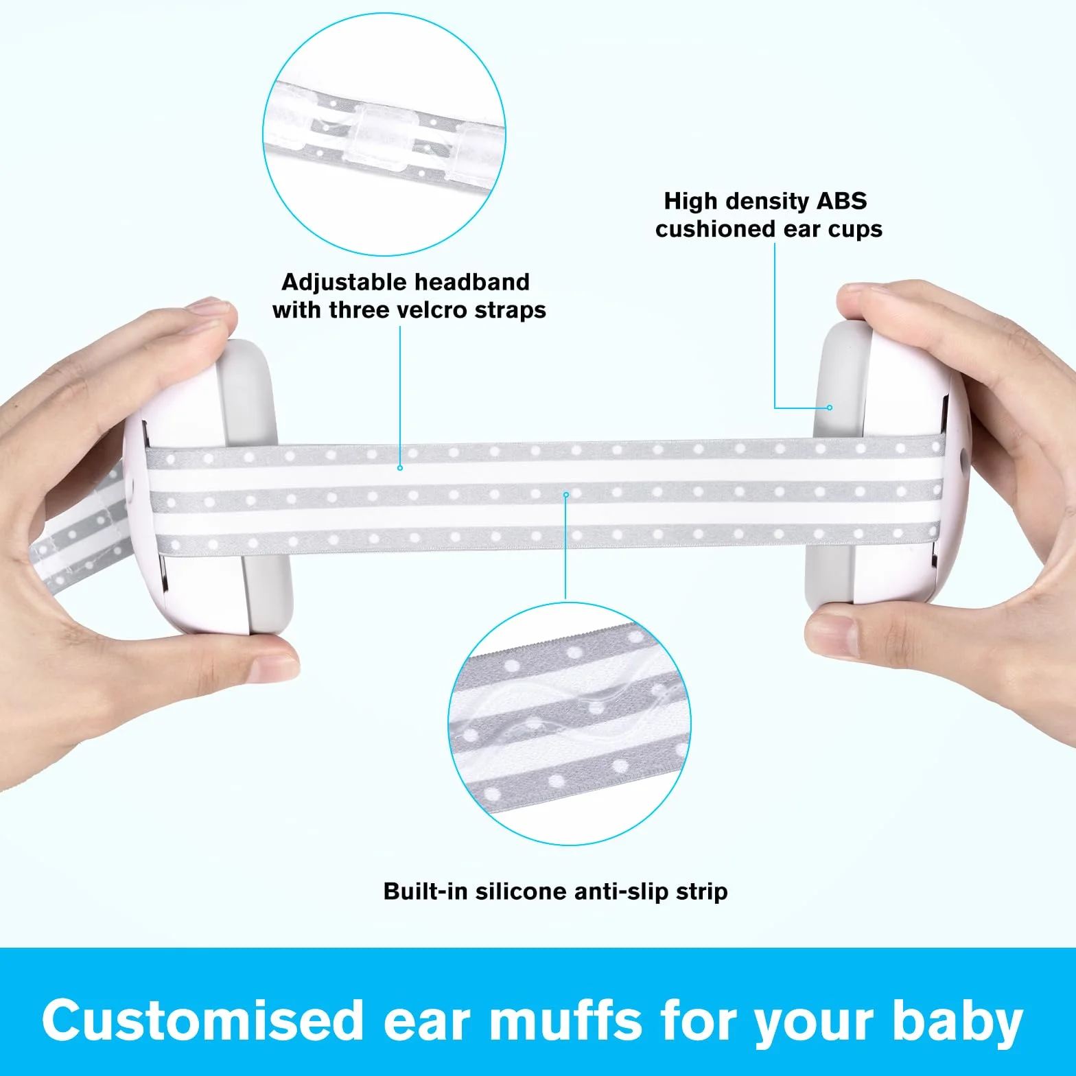 Carehabi Cuffie Rumore Bambini, Cuffie Bambini Antirumore Per Prevenire La Perdita Dell'udito, I Paraorecchie Sono Leggeri E Morbidi, Ideali Per L'uso Quotidiano E In Viaggio.
