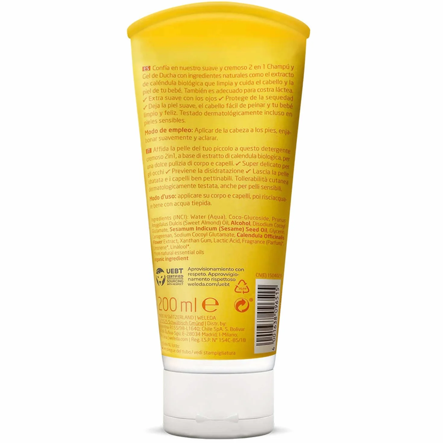 Weleda Mummy Bag, comoda borsa passeggino con kit completo di prodotti cosmetici per la protezione della pelle di neonati e bambini, a base di calendula bio certificata