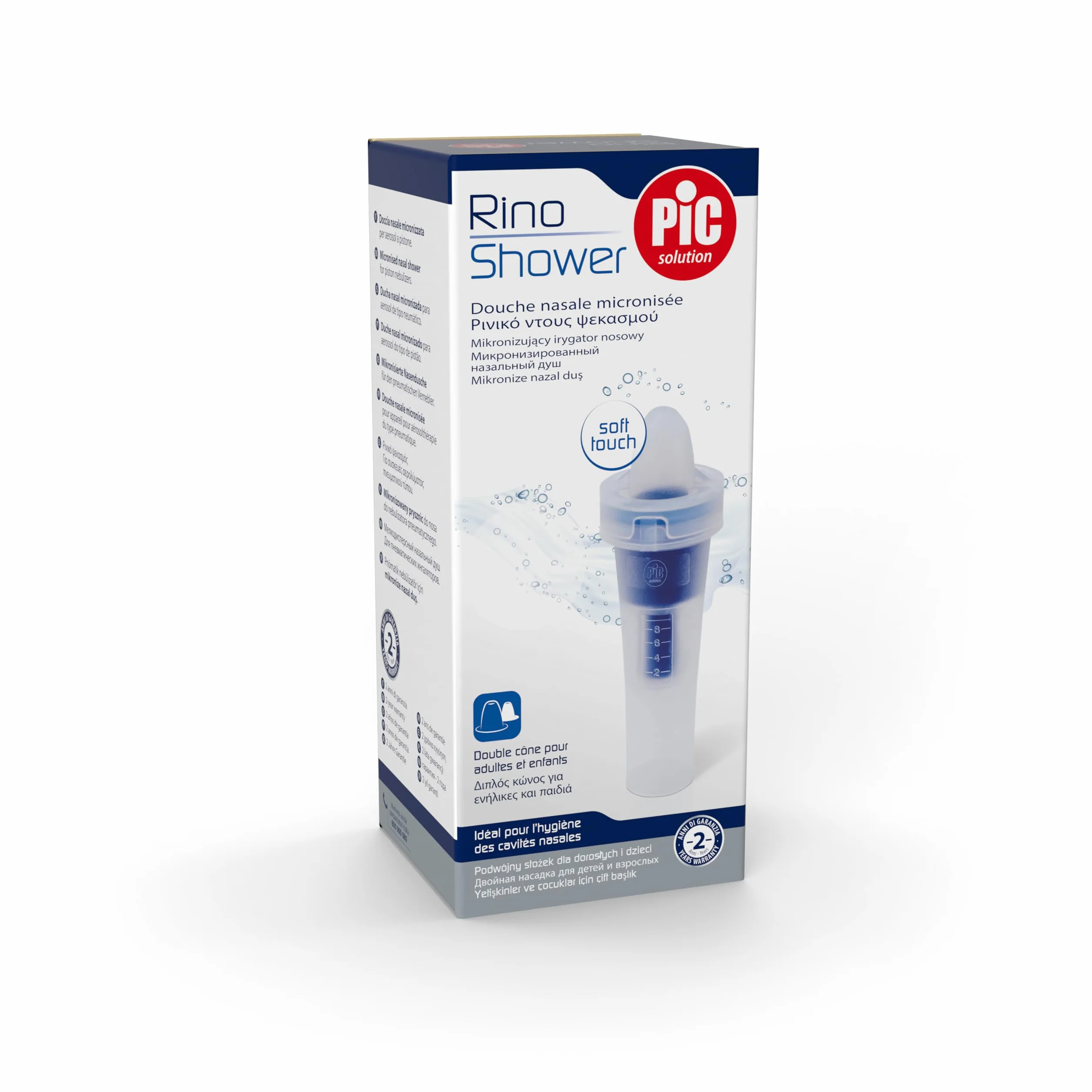 Pic Solution Doccia Nasale Rino Shower per Aerosol, 1 unità, 1