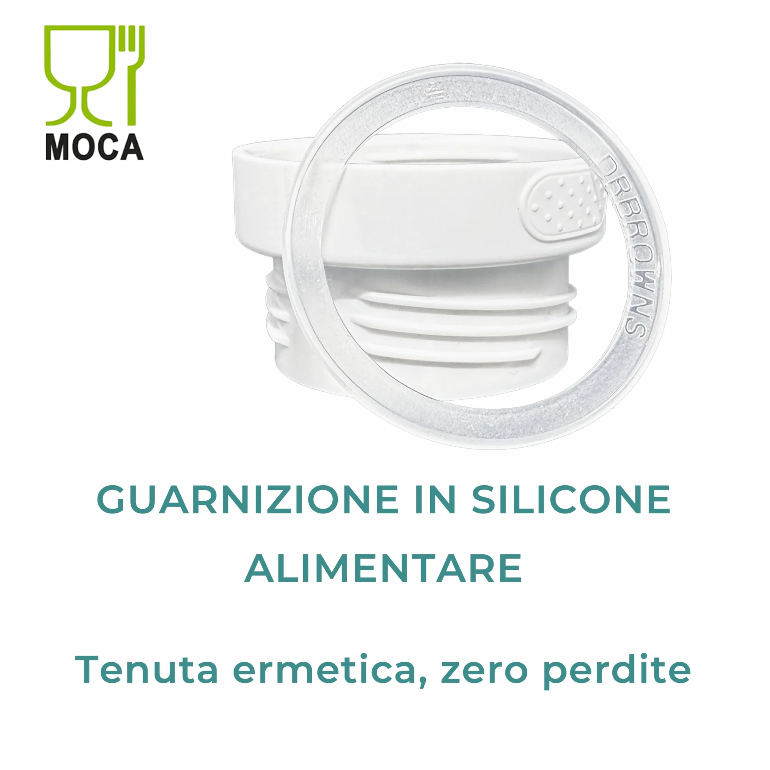 Adattatore per Biberon SUAVINEX ZERO ZERO e DR BROWN'S - Adattatore Scaldabiberon - Compatibile con Scaldabiberon Ø50 mm - Facile da Pulire - Adattatore Scaldalatte materno