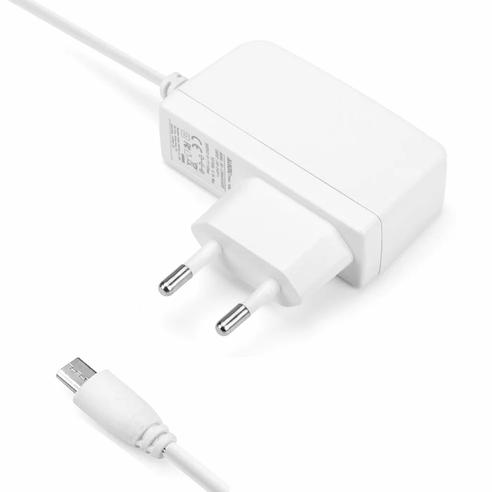 Confezione da 2 caricabatterie micro USB 5v1a per Philips Avent SCD833/26, SCD843/26, SCD845/26, confezione da 2, colore: Bianco