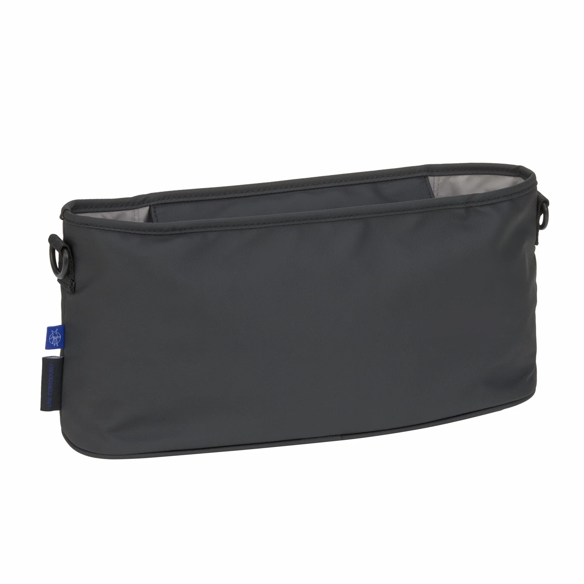 LÄSSIG Organizzatore per carrozzina per bambini organizzatore per carrozzina borsa per carrozzina con attacco per carrozzina/Buggy Organizer black
