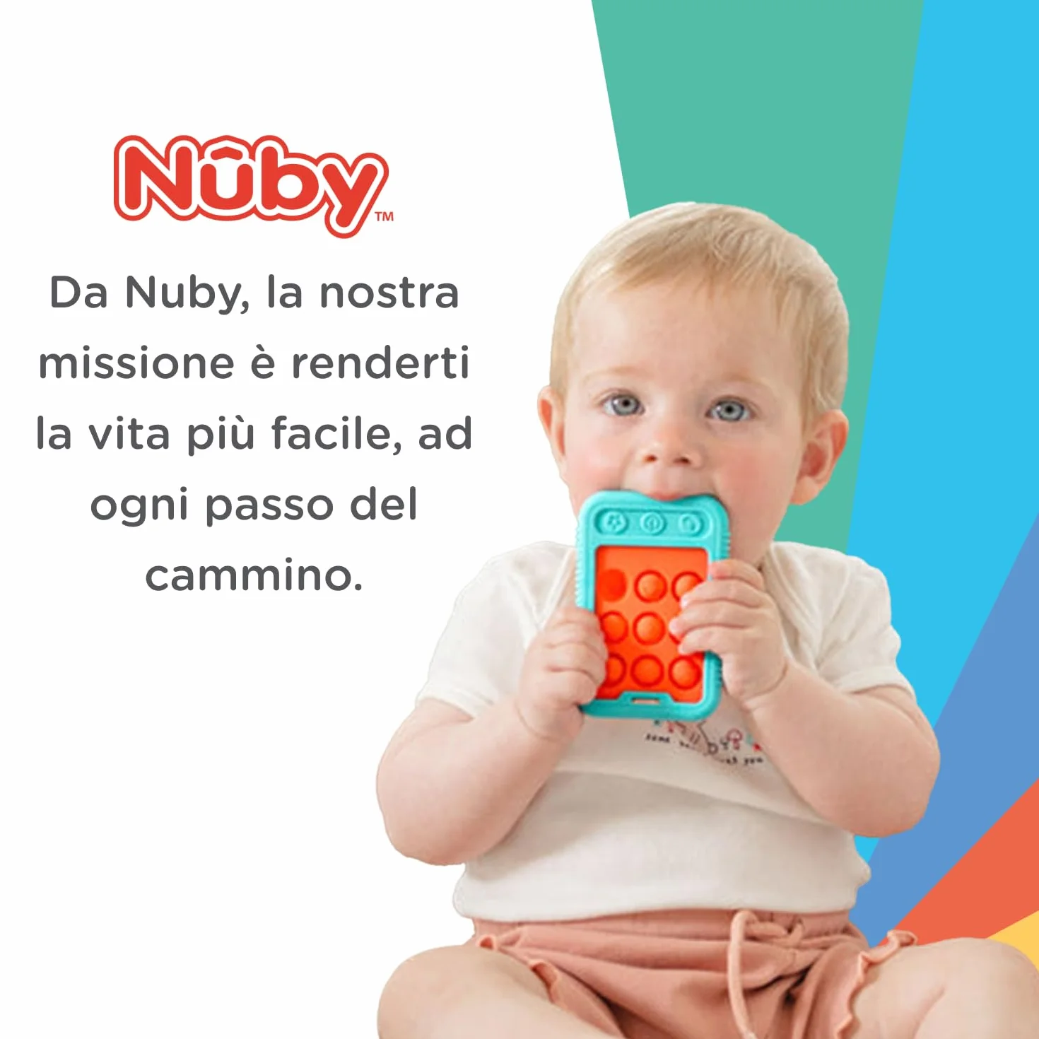 Nuby - Vasino portatile per bambini da viaggio - Wc portatile 2 in 1 Riduttore wc bambini o uso in autonomia - Con protezione paraschizzi e sacchetti usa e getta - Per imparare a usare il bagno