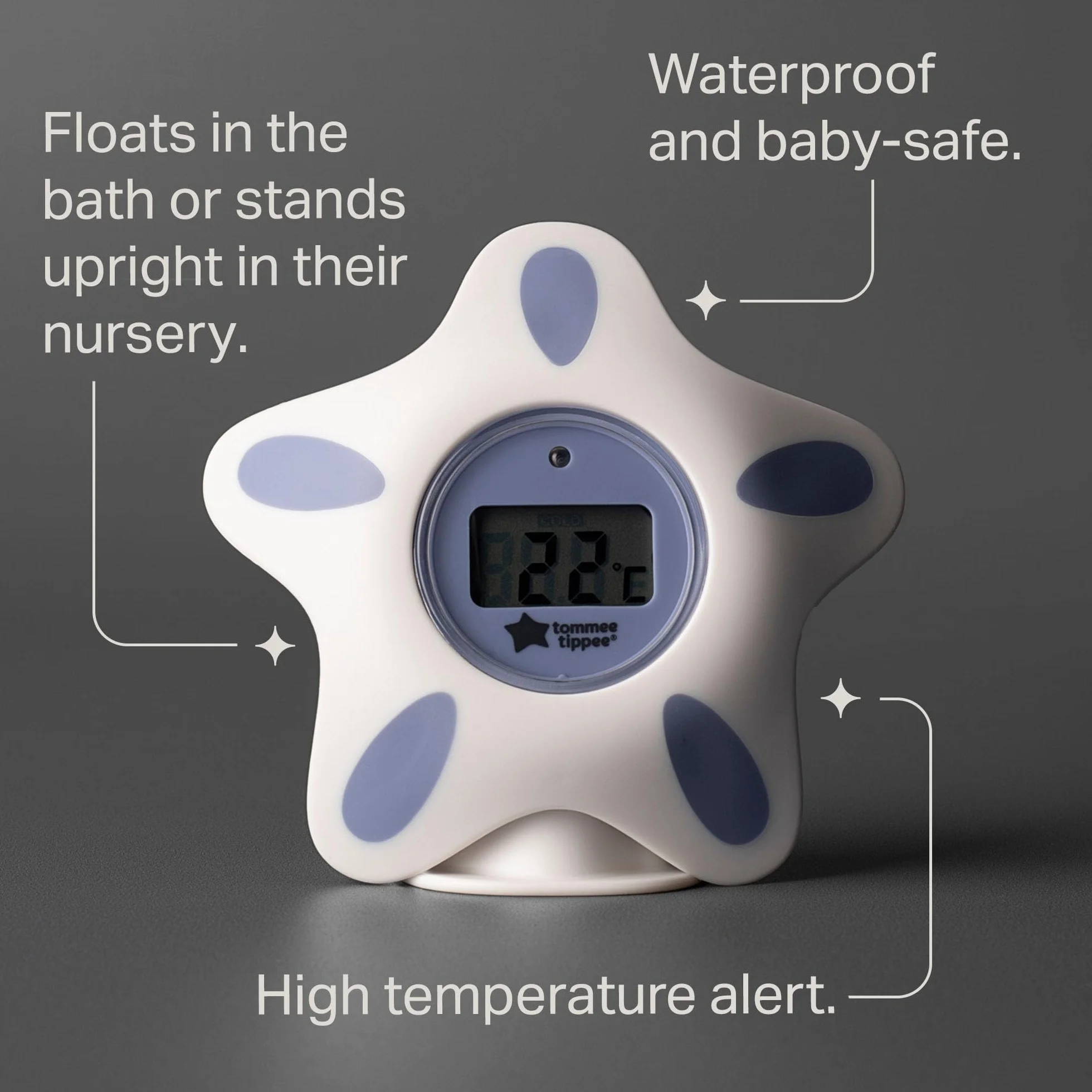 Tommee Tippee Termometro per il Bagno e la Cameretta, Bianco