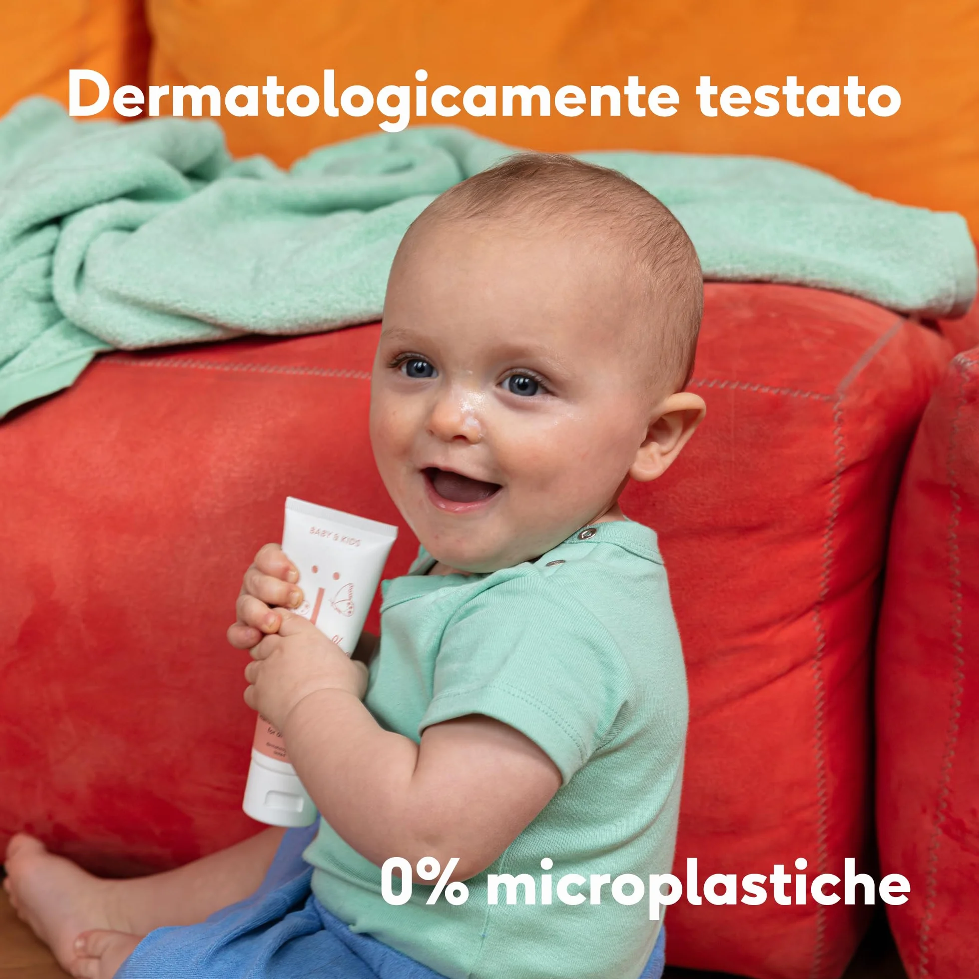 Naïf - Olio per bambini - per neonati e bambini - Con ingredienti naturali - Vegano- Prodotti per la cura del bambino - Olio per bambini - Massaggio per bambini - 100 ml