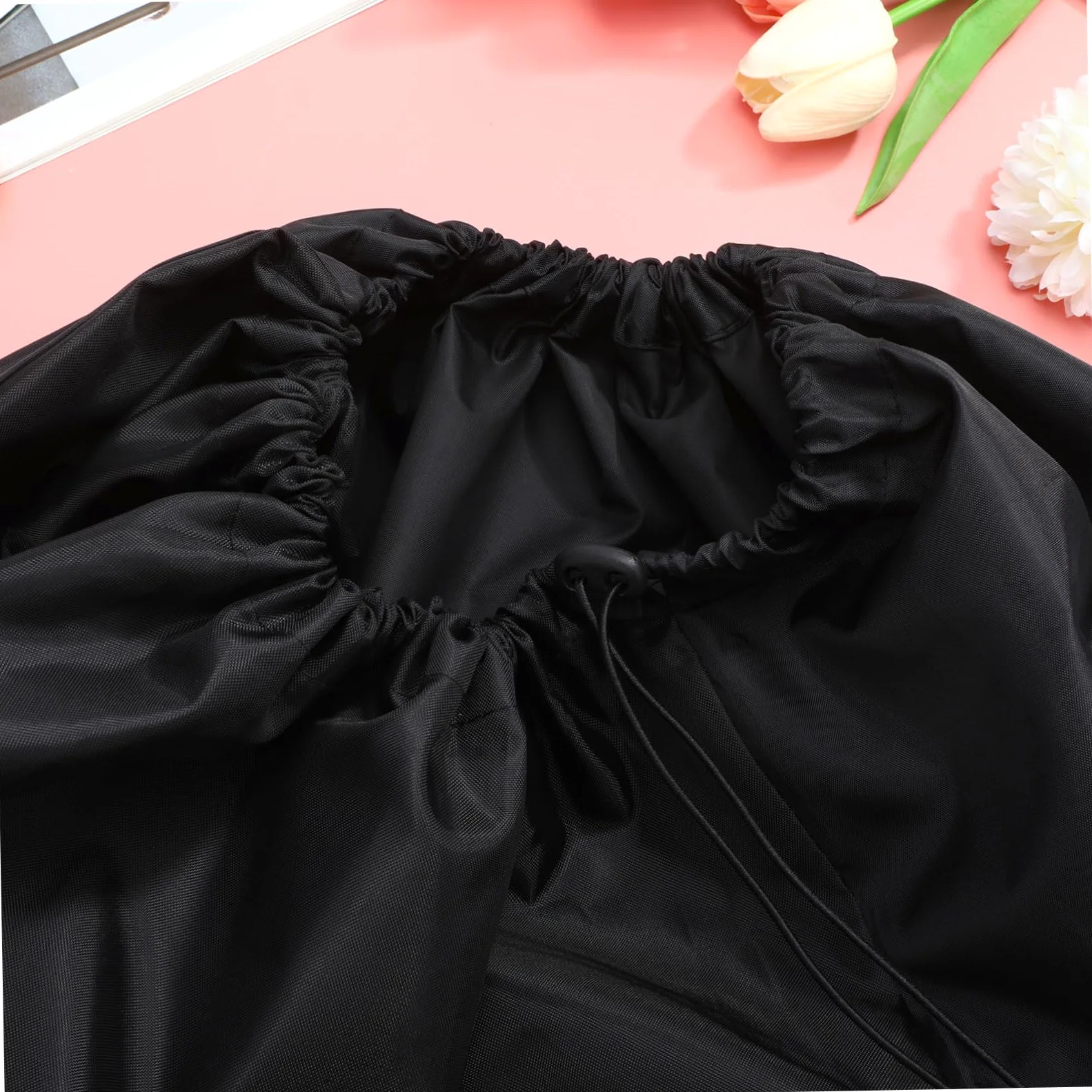 Vaguelly Borsa per Passeggino da Viaggio in Nylon Nero Chiusura a Coulisse Bloccabile e Spallacci Doppi, per Trasporto Aereo e Check-in al Gate