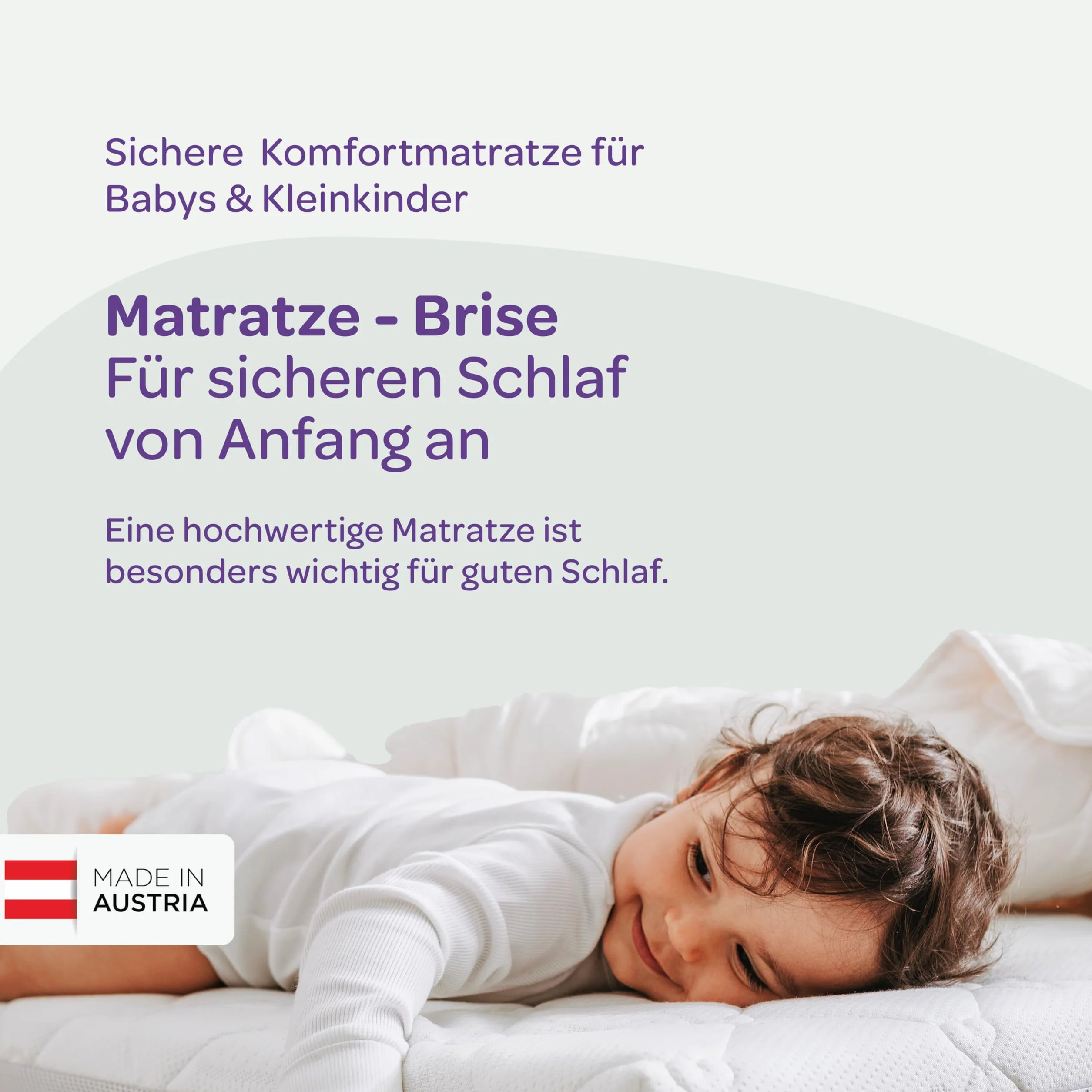Träumeland T015202 Materasso per bambini Breeze, 70 x 140 cm