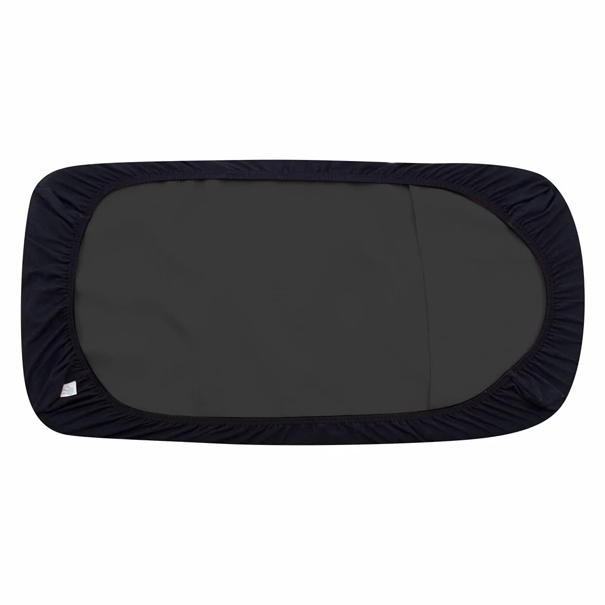 JYOKO KIDS Rivestimento interno per navicella, lenzuolo per navicella neonato in cotone (Black Series)