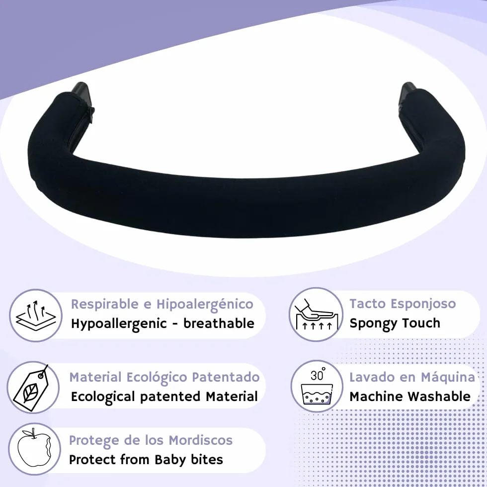 PROTEC TIF | Fodera in Neoprene Compatibile con il maniglione di Bugaboo Cameleon 1 & 2 (Non sostituisce la gomma)