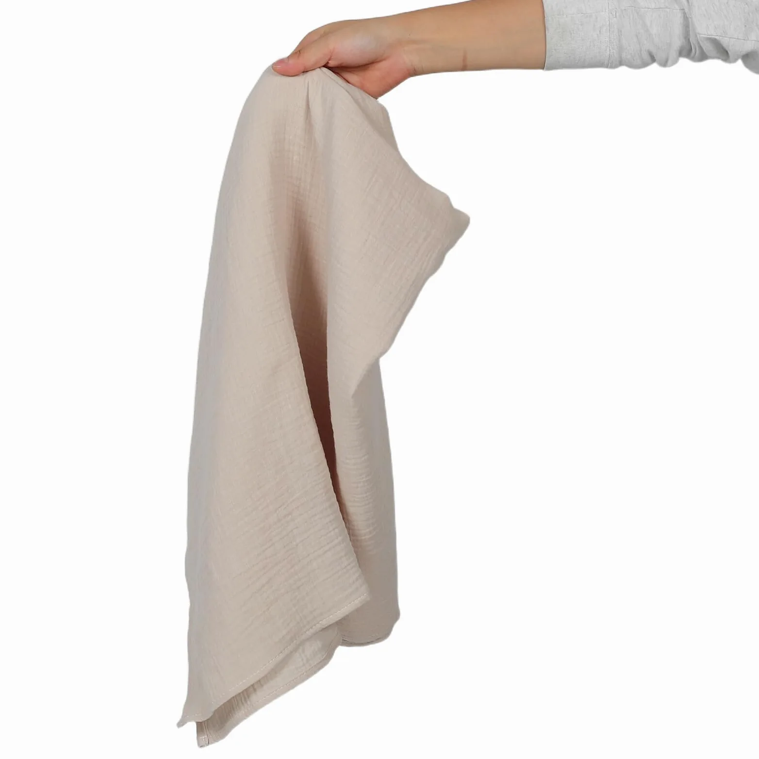 BESPORTBLE 3 Pezzi Coperta Mussola Neonato Neonato Tessuto Avvolgente per Bambina Maschi e Femmine Copertina Fasciatoio Traspirante per Sonno e Bagnetto Design Rilassante e Ampia