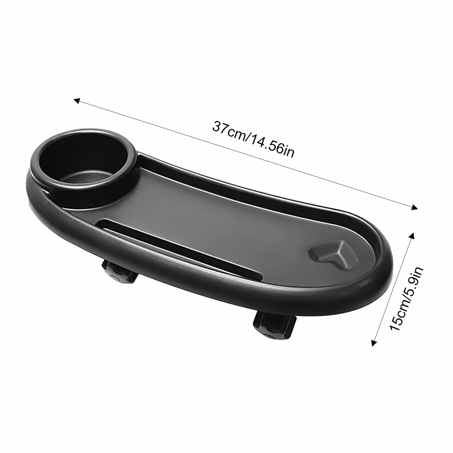 Vassoio per passeggino – vassoio per snack, supporto regolabile per telefono, stabile, funzione aggiornata, accessorio da viaggio, comodo organizer