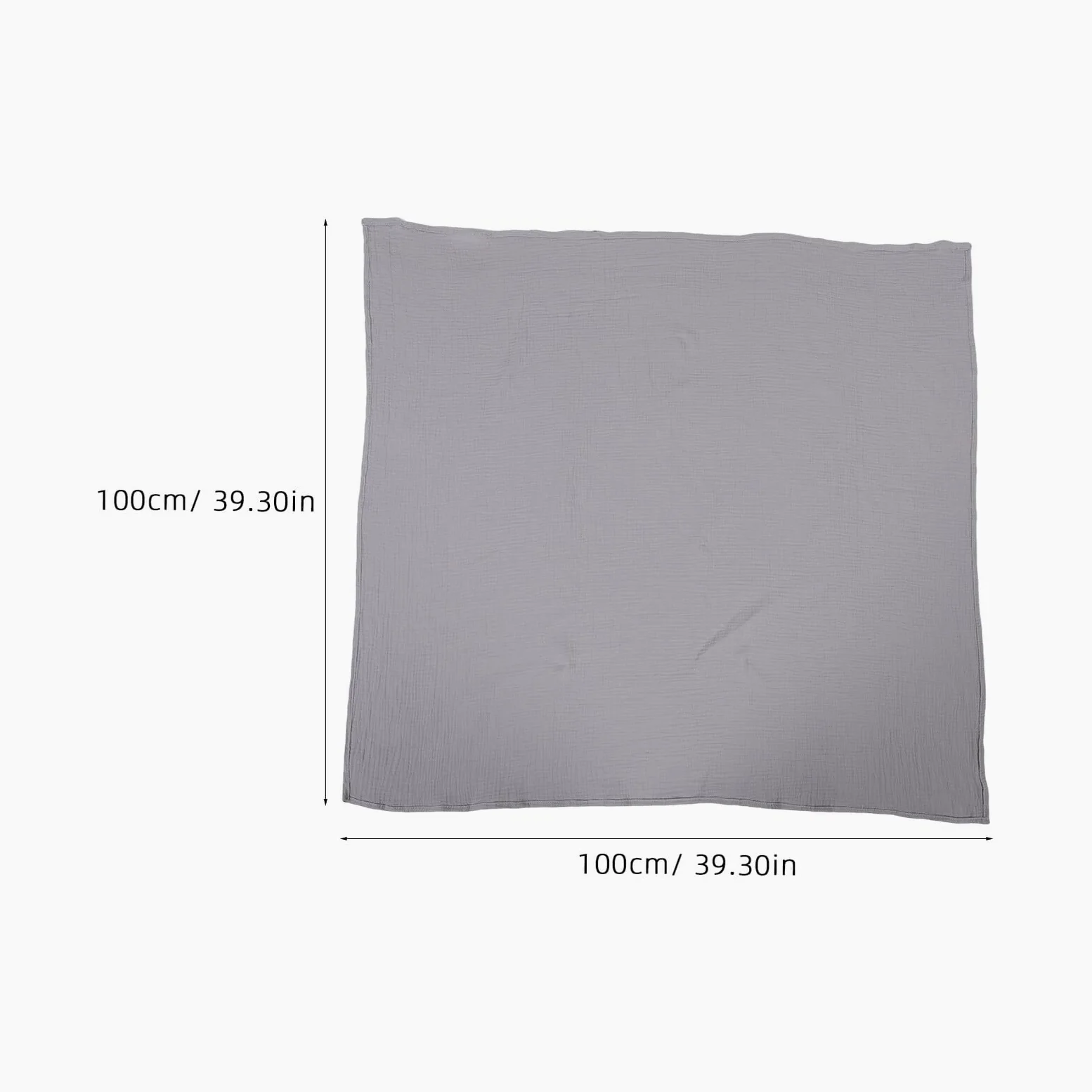 BESPORTBLE 3 Pezzi Coperta Mussola Neonato Neonato Tessuto Avvolgente per Bambina Maschi e Femmine Copertina Fasciatoio Traspirante per Sonno e Bagnetto Design Rilassante e Ampia