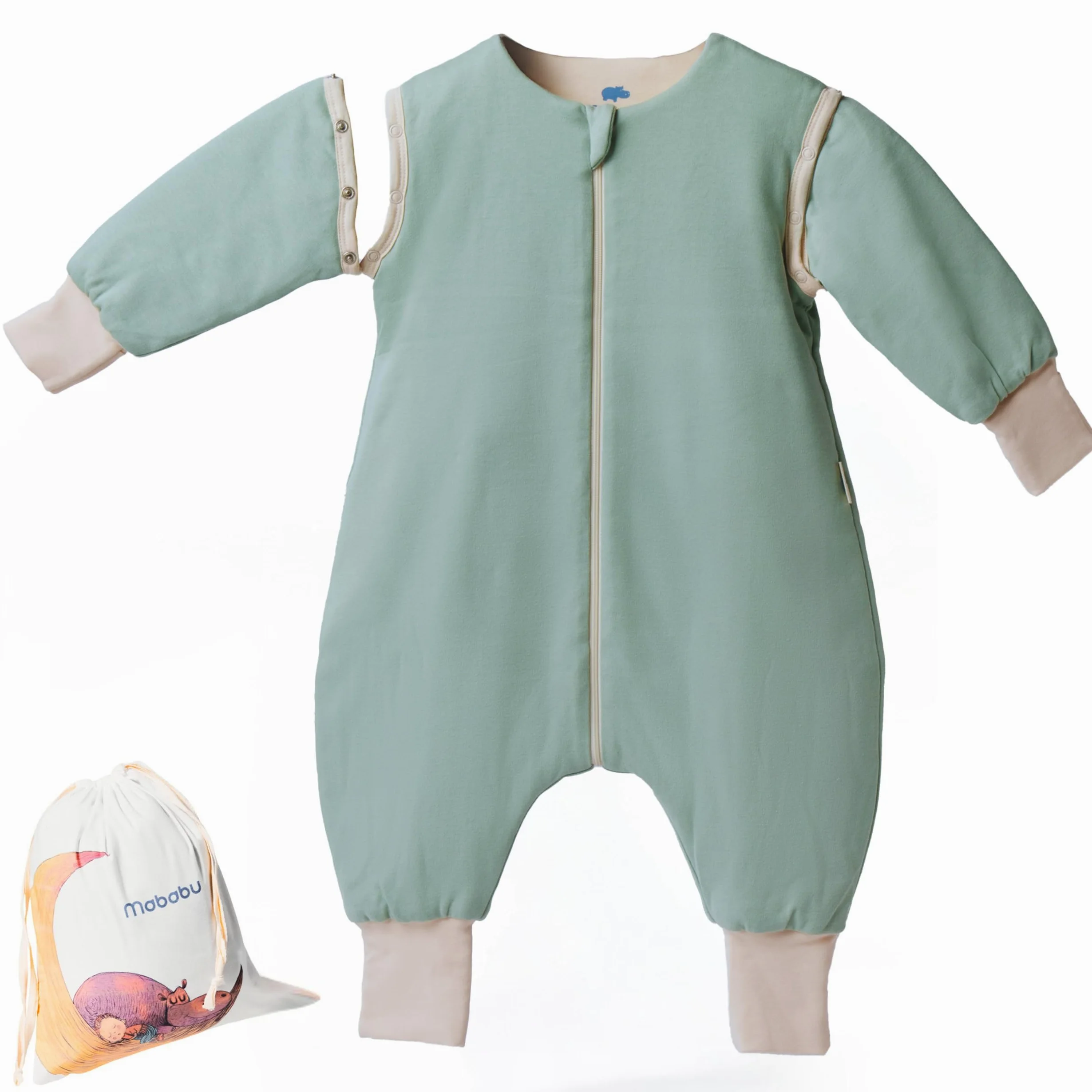 Sacco a Pelo per Tutte Le Stagioni con Piedini 2.5 TOG Unisex-Bambini e Ragazzi