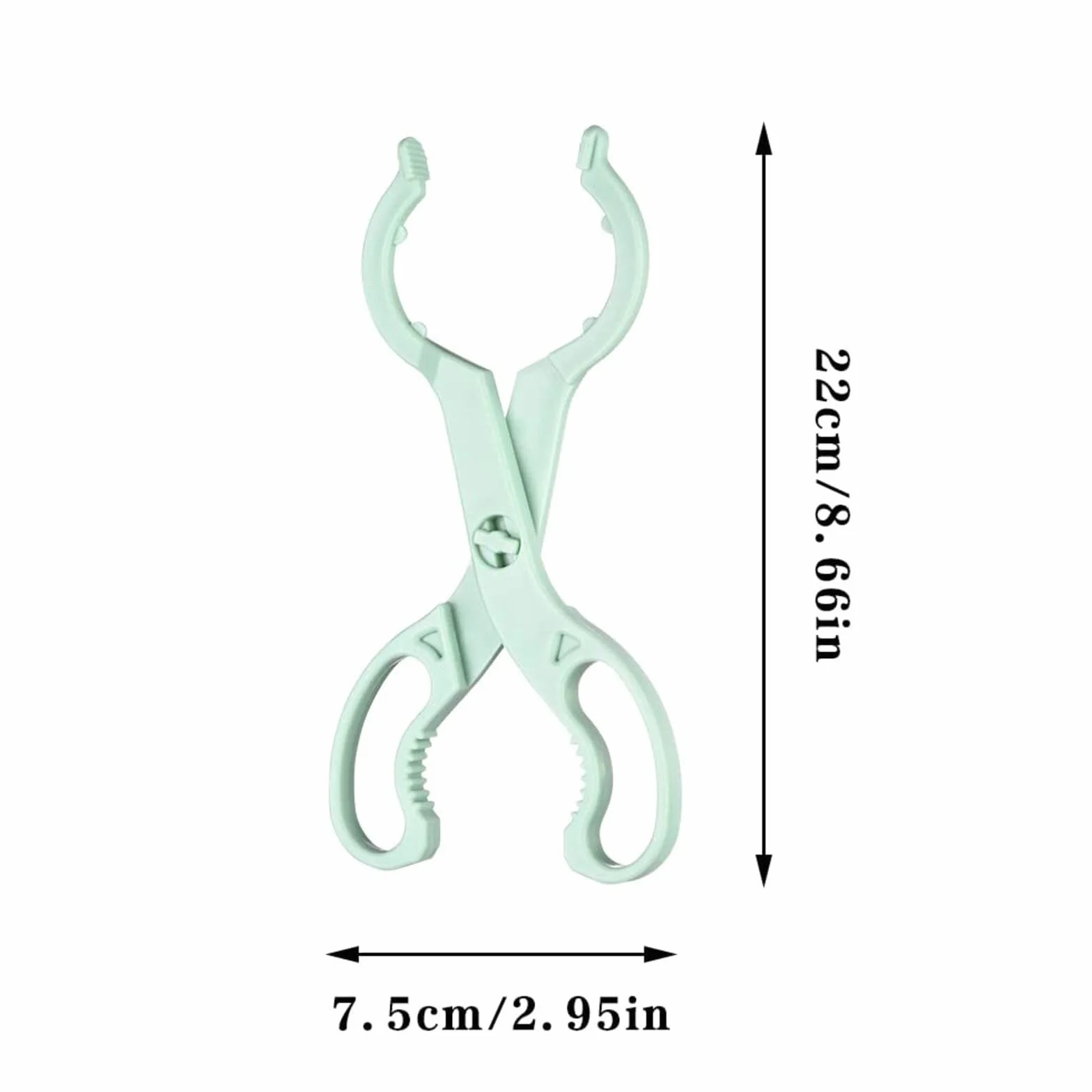 2 pz antiscivolo allattamento bottiglia calda capezzolo ciuccio Tong Silicone Baby Safety Bottle Holder Skidproof Infant Bottle Clip per Anti scottatura