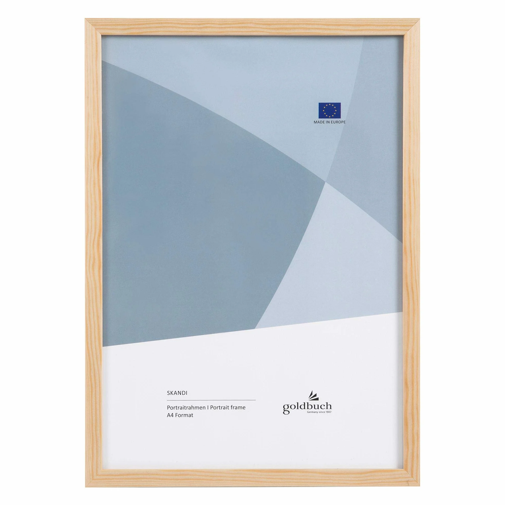 goldbuch Cornice Portafoto Skandi DIN A4 in Legno Naturale con Supporto da Parete