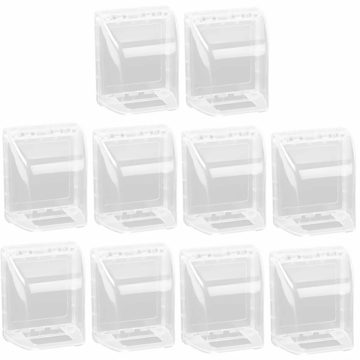 10pezzi Coperchi Outlet Elettrici Impermeabili Per Bagno Di Protezioni Per Prese Per Cucine e Ambienti Umidi Facili Da Installare e Versatili